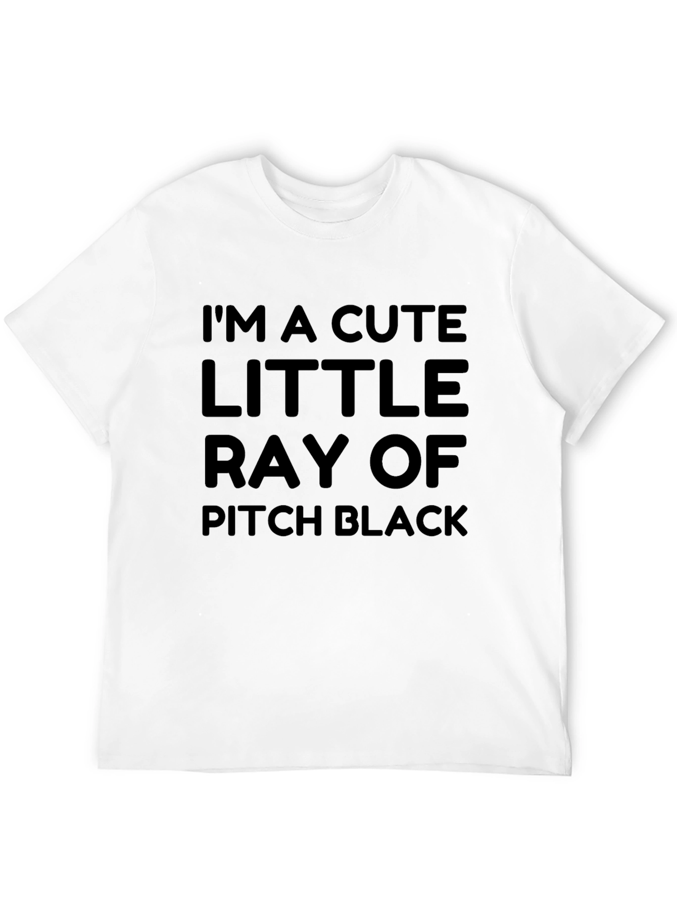 Cute Little Ray of Pitch Black T-Shirt