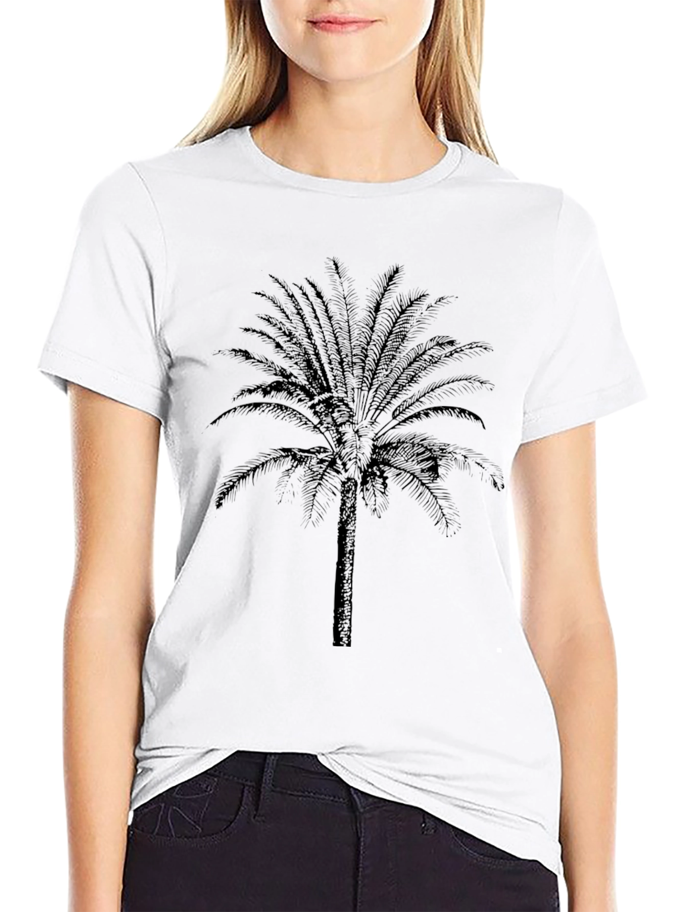 Palm Tree Graphic Tee - Stylish & Comfortable