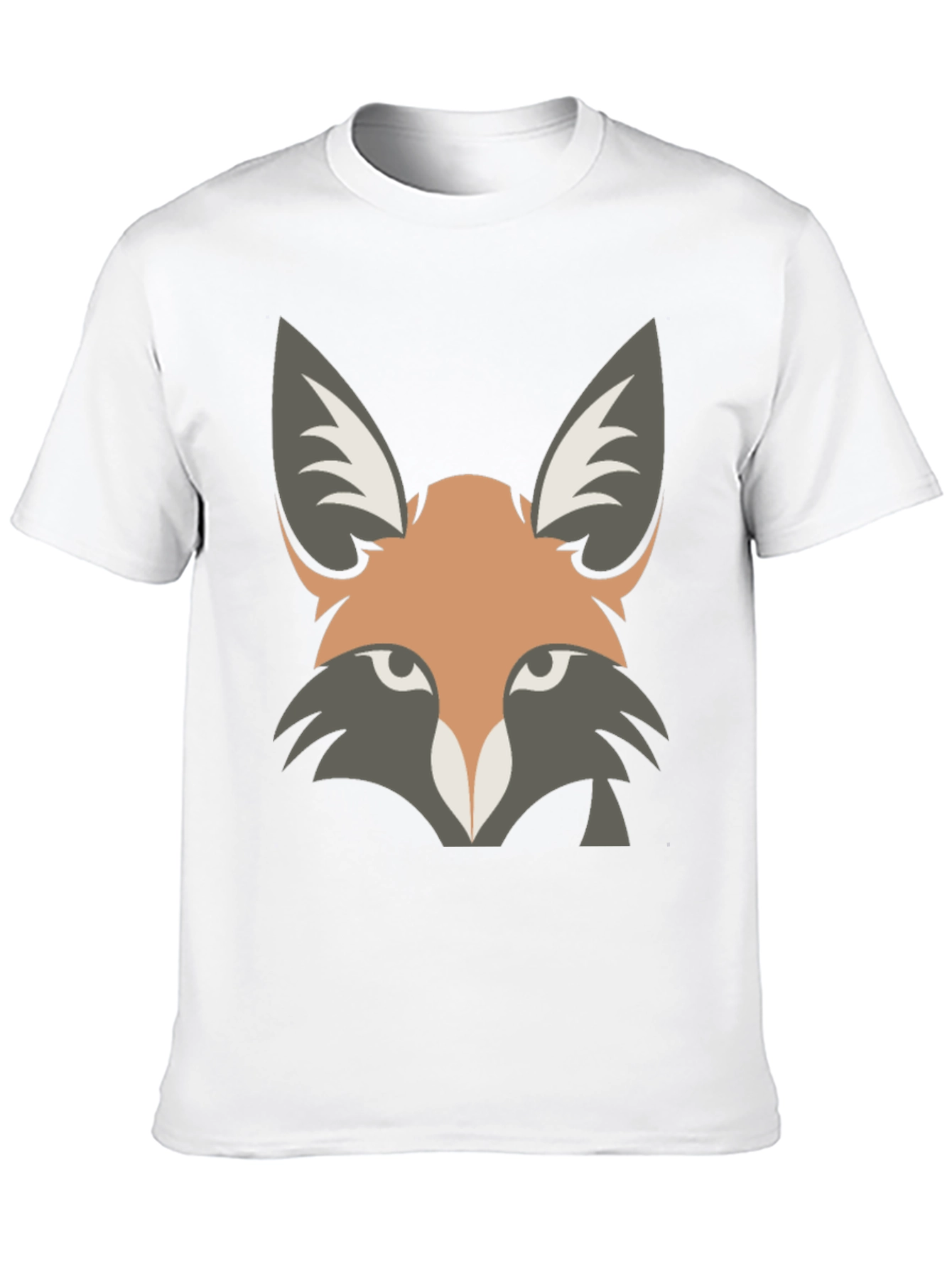 Fox Graphic Tee - Black Unisex T-Shirt