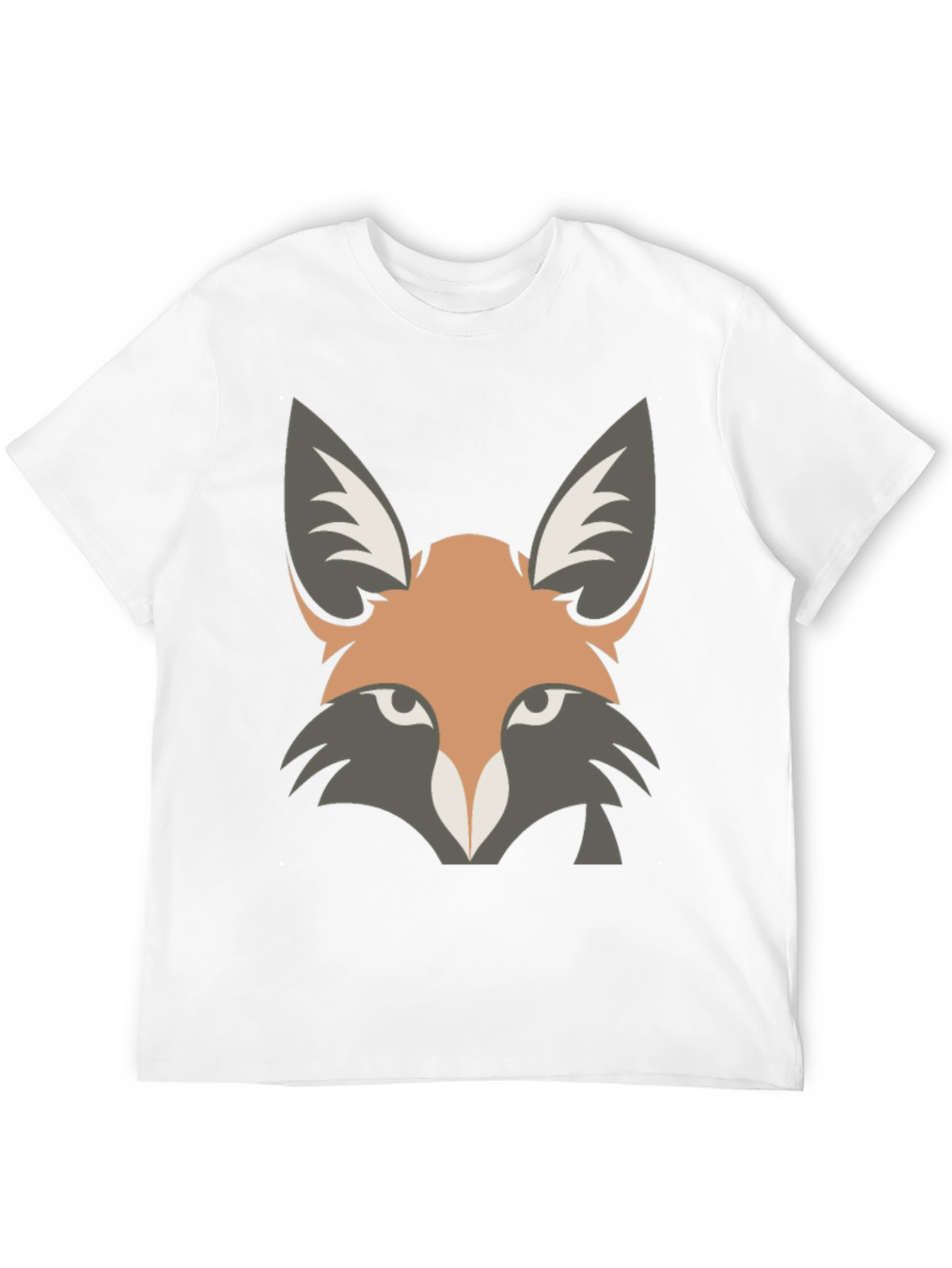 Fox Graphic Tee - Black Unisex T-Shirt