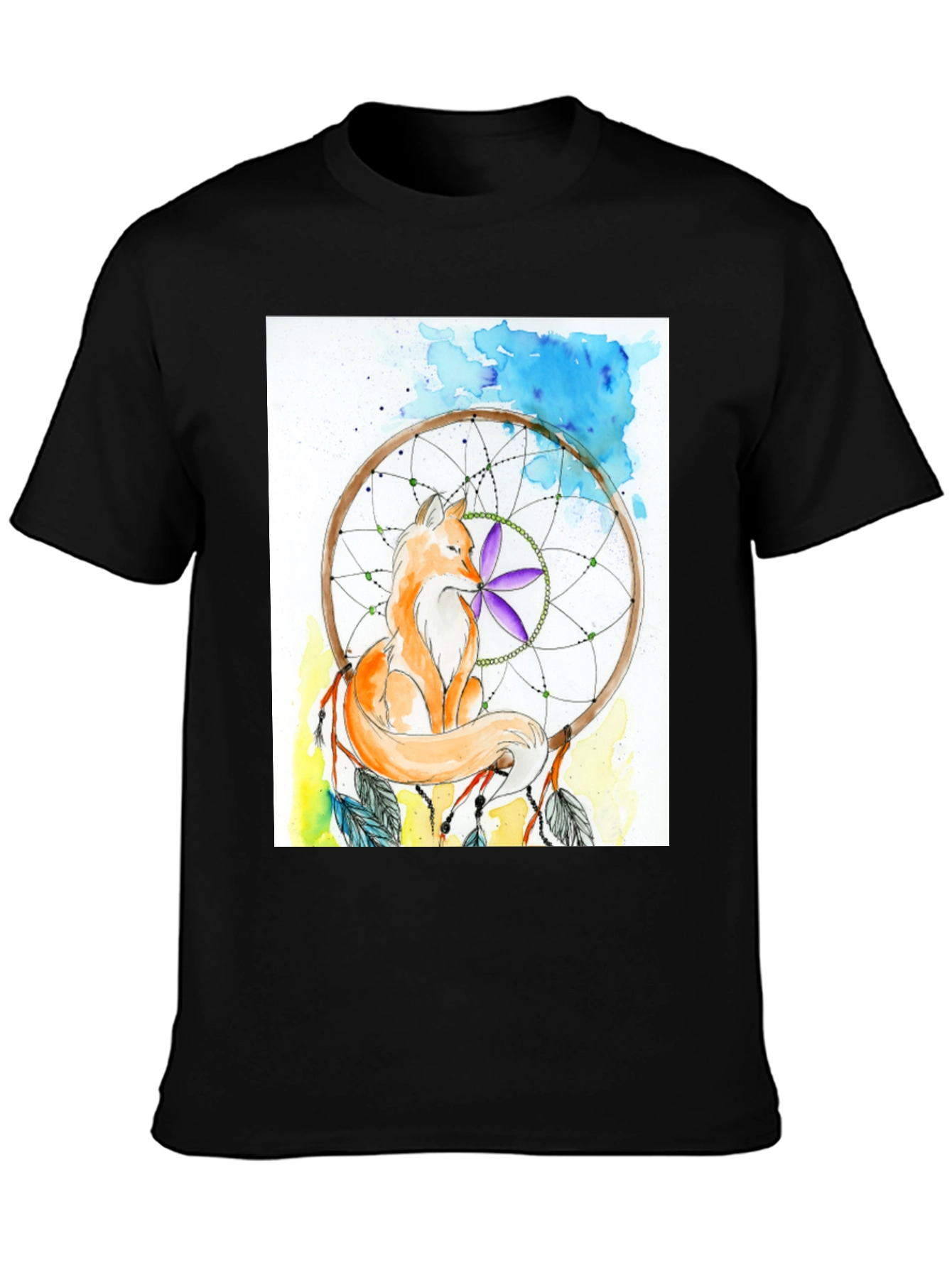 Fox Dreamcatcher Graphic Tee - Unisex