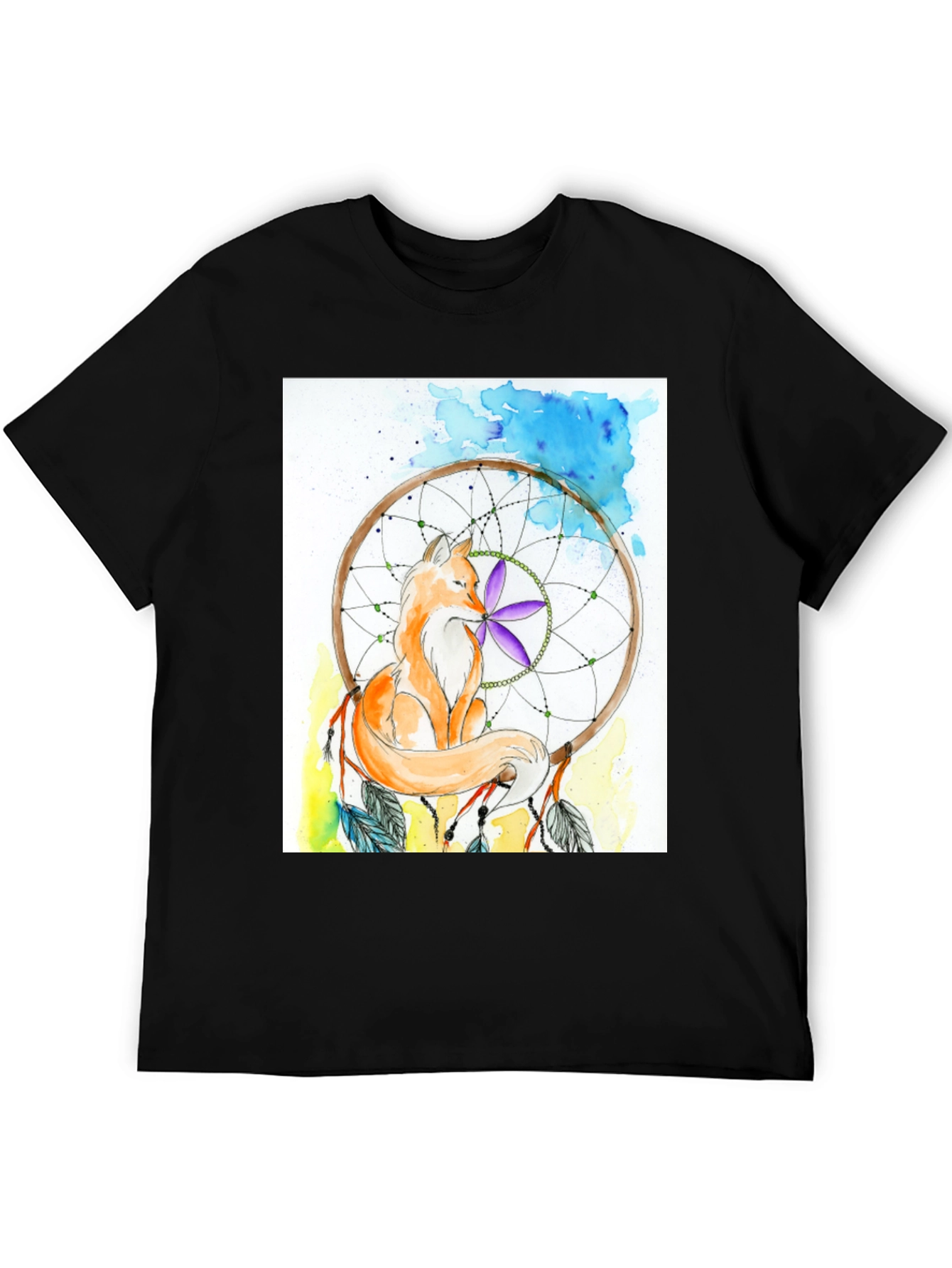 Fox Dreamcatcher Graphic Tee - Unisex