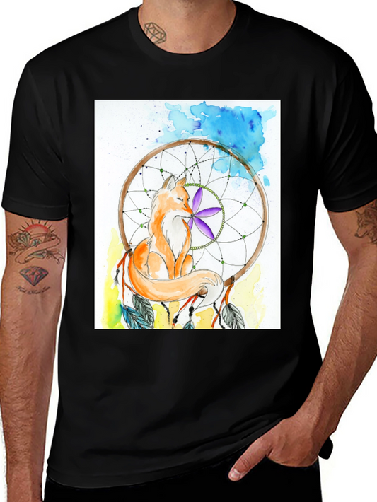 Fox Dreamcatcher Graphic Tee - Unisex