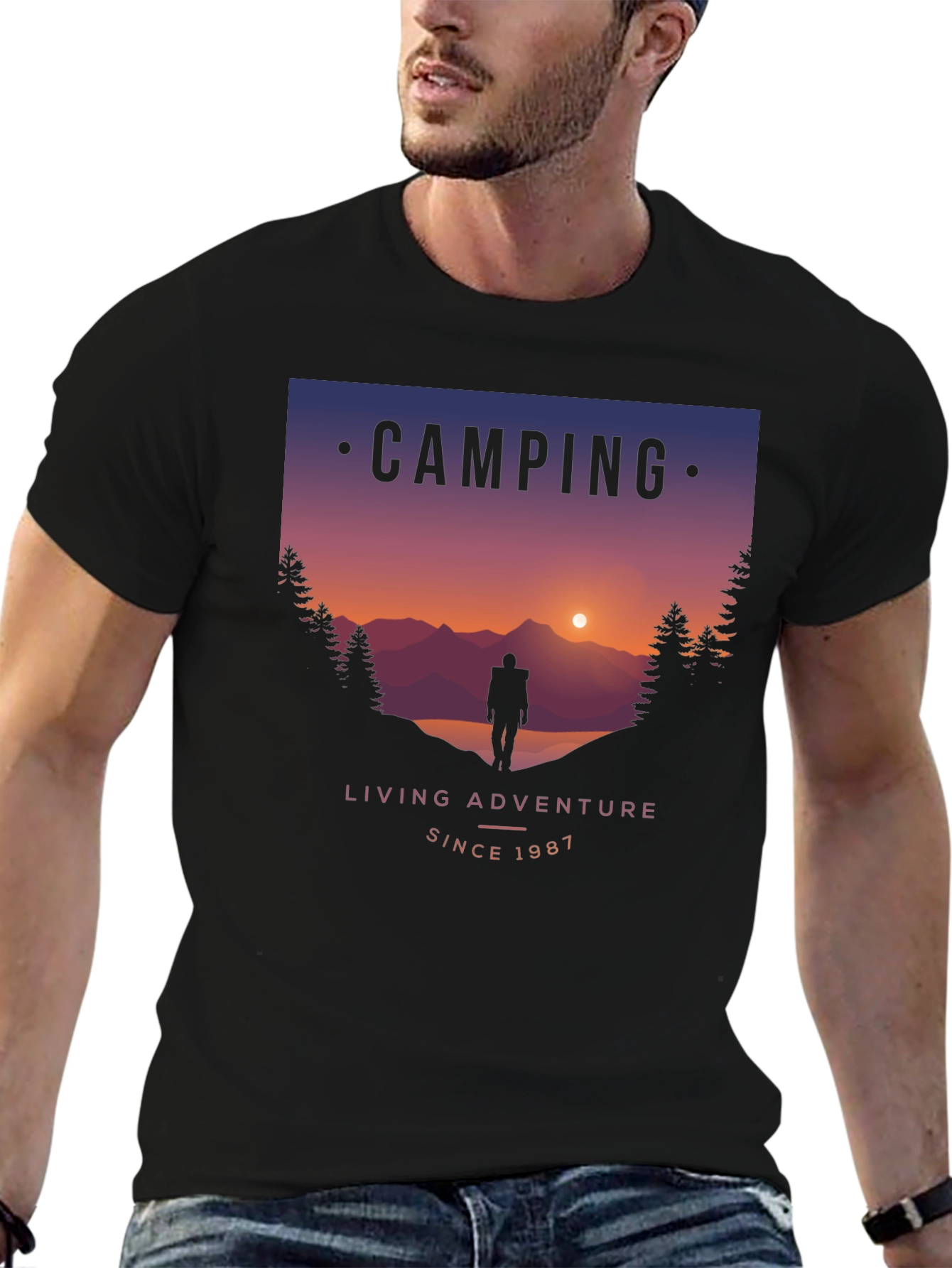 Camping Adventure Graphic Tee - Since 1987