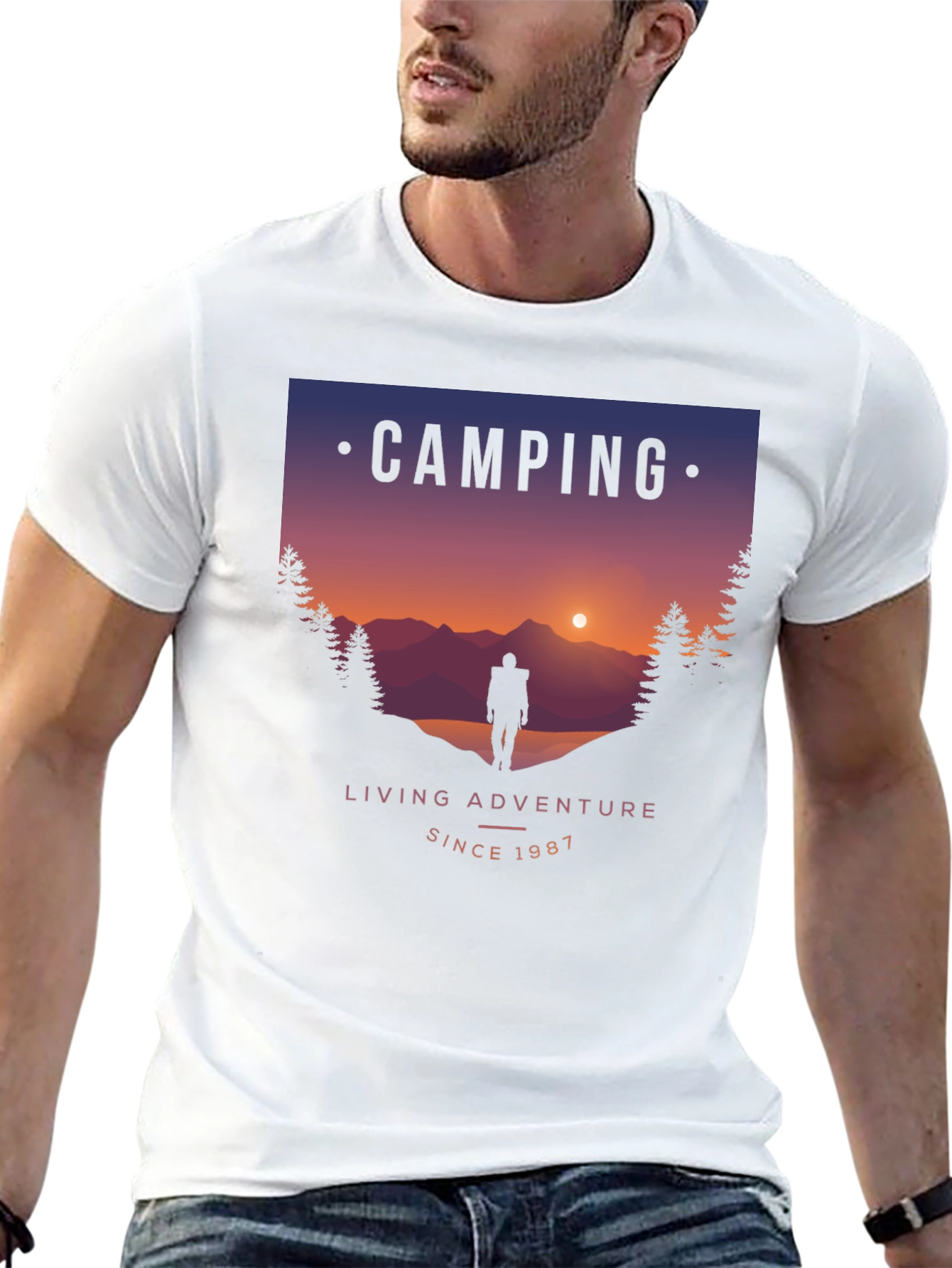 Camping Adventure Graphic Tee - Since 1987