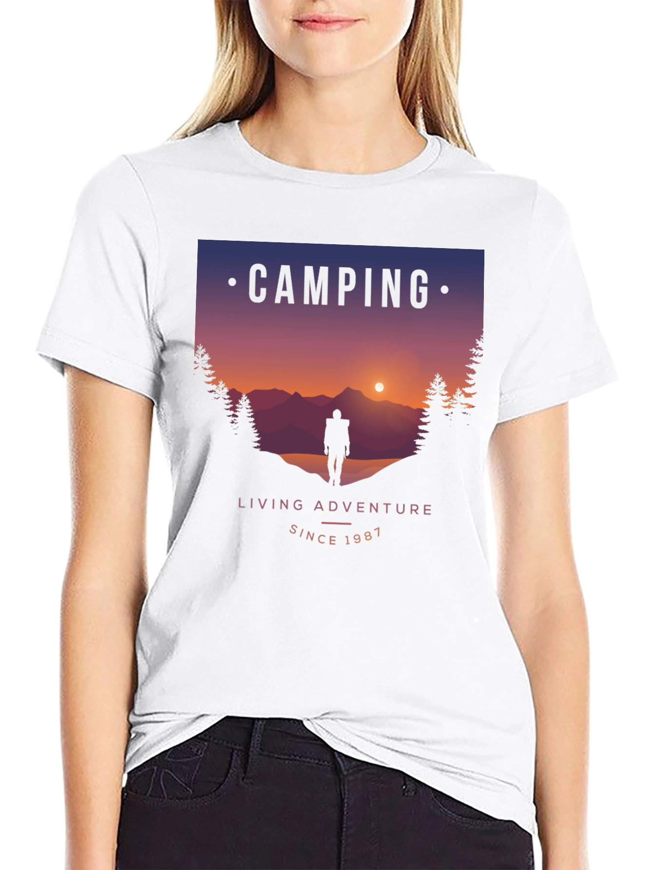 Camping Adventure Graphic Tee - Since 1987