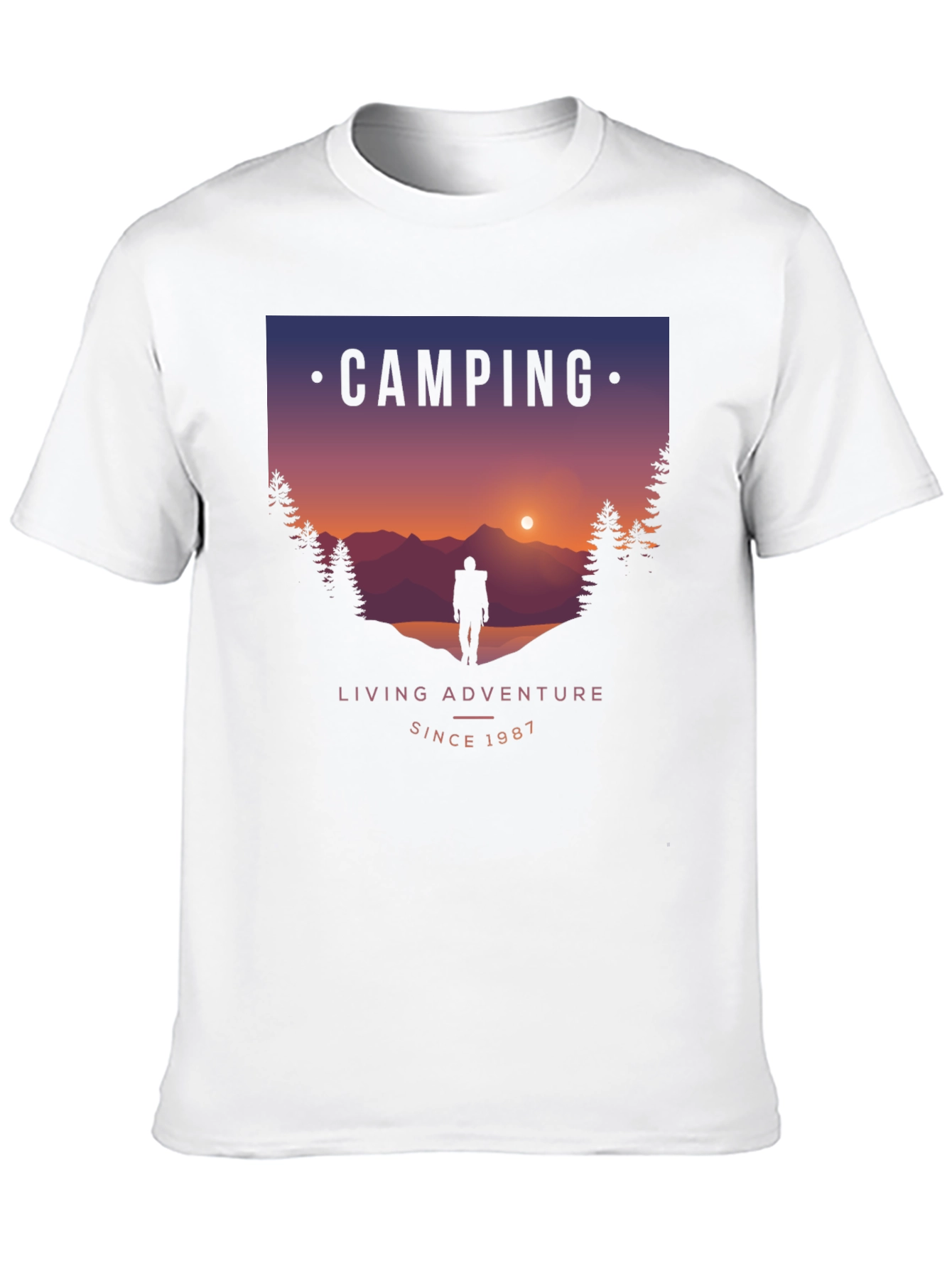 Camping Adventure Graphic Tee - Since 1987
