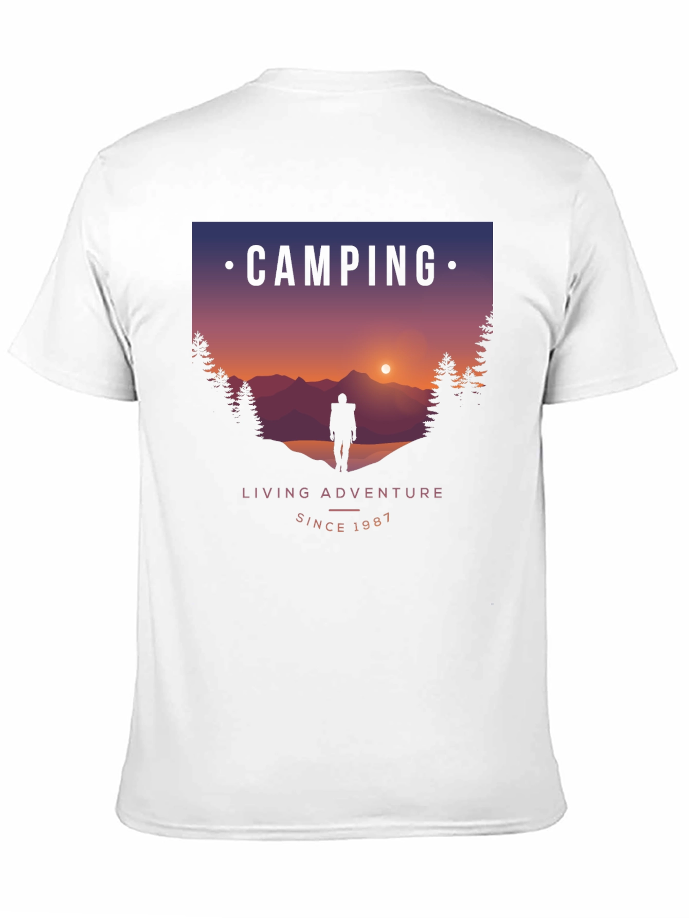 Camping Adventure Graphic Tee - Since 1987