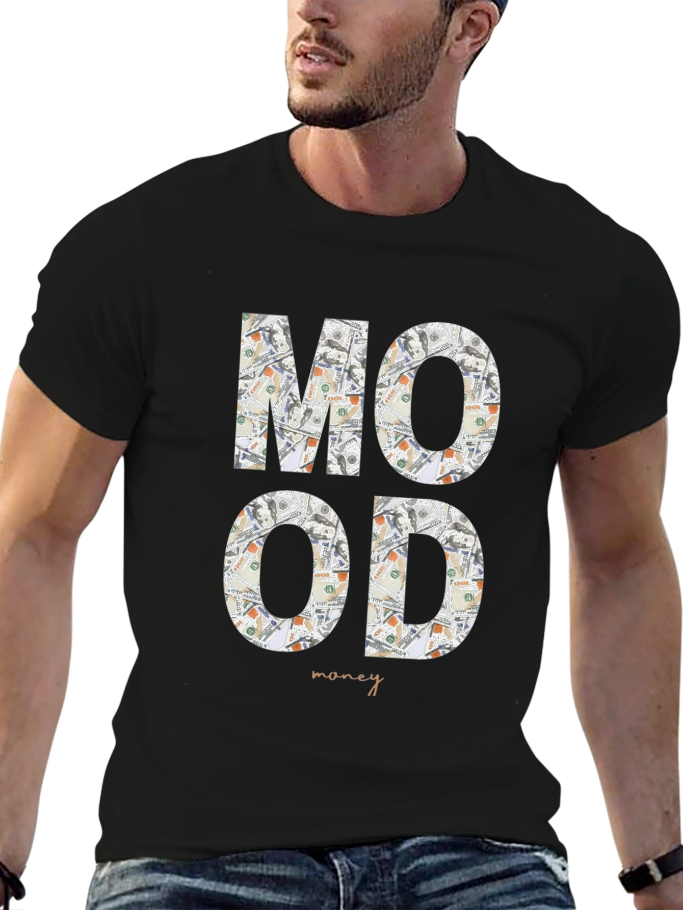 Money Mood T-Shirt - Trendy Graphic Tee