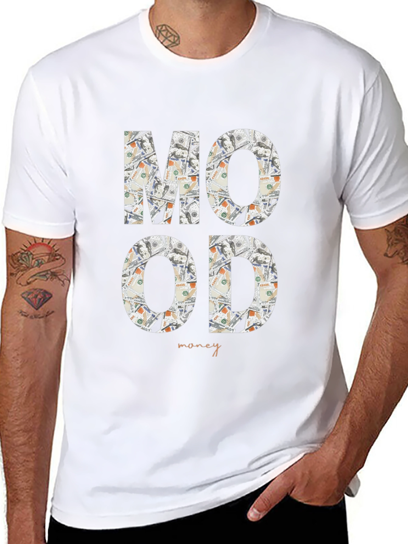 Money Mood T-Shirt - Trendy Graphic Tee
