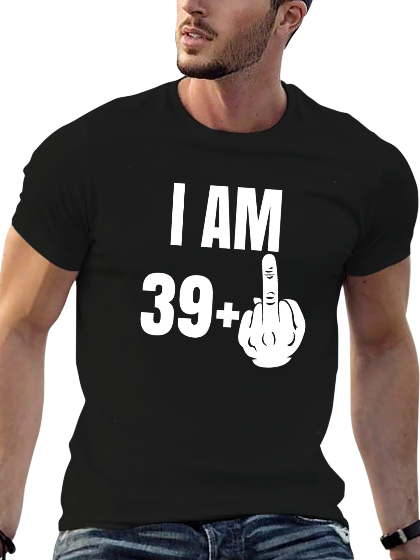 Funny 40th Birthday T-Shirt - I AM 39+1