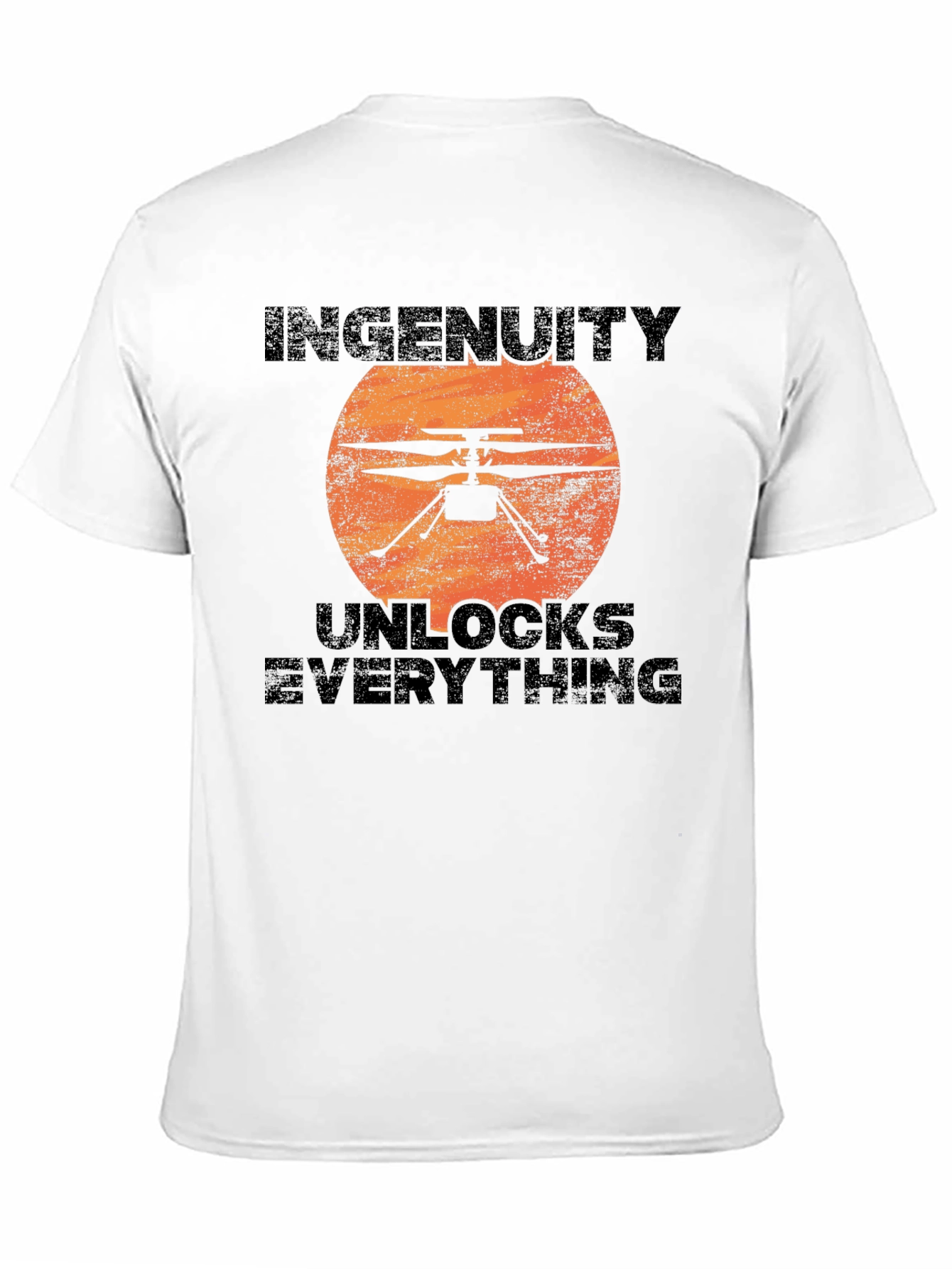 Ingenuity Unlocks Everything Black T-Shirt