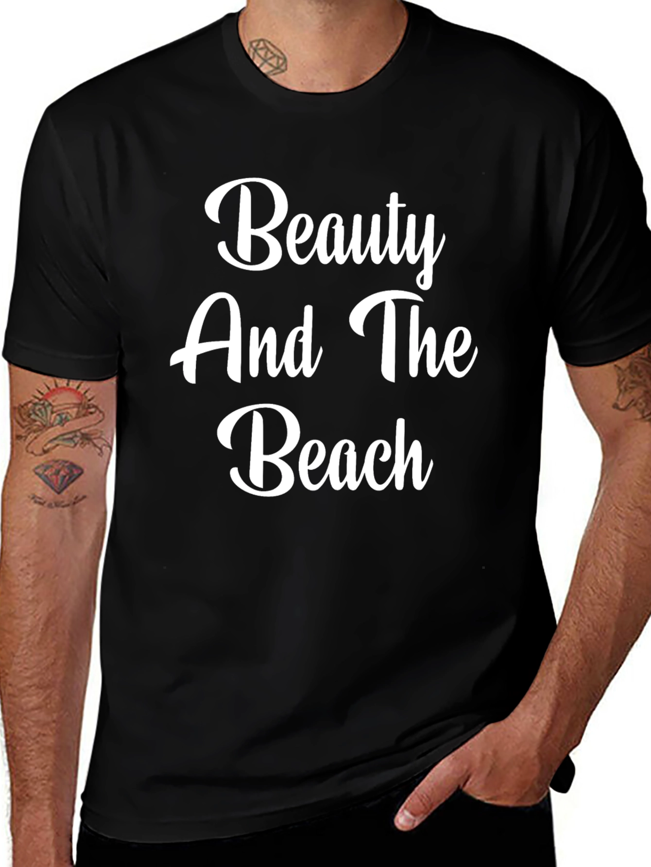 Beauty and the Beach Graphic Tee