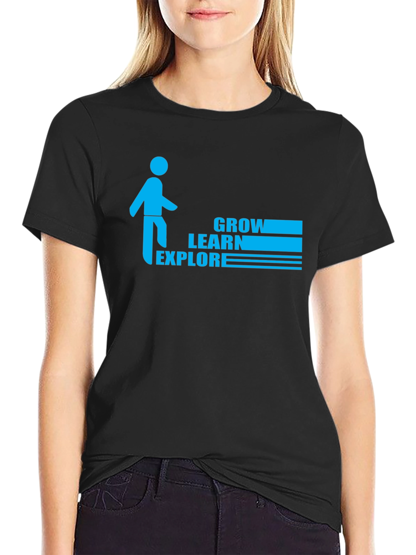 Grow Learn Explore Graphic Tee