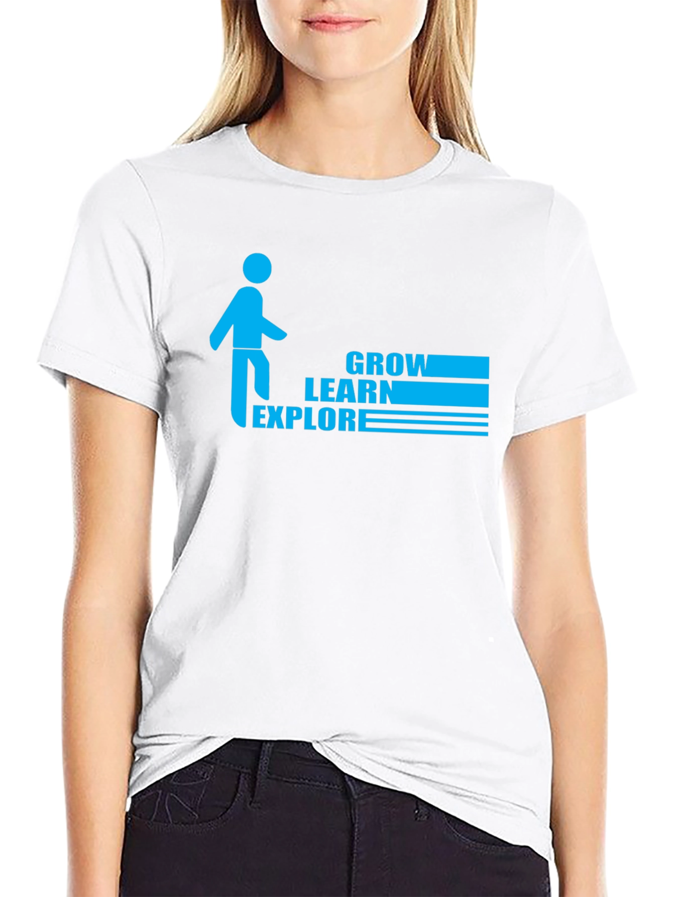 Grow Learn Explore Graphic Tee