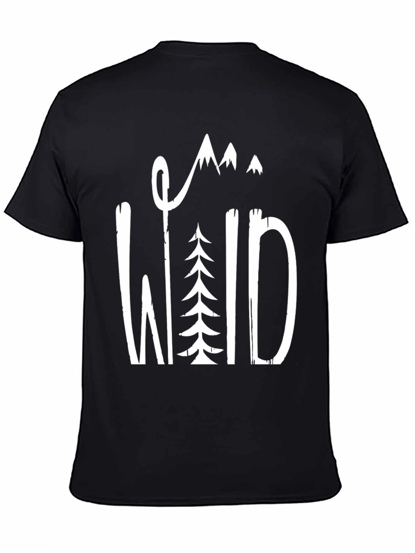 Wild Graphic Tee - Nature Inspired Mountain T-Shirt