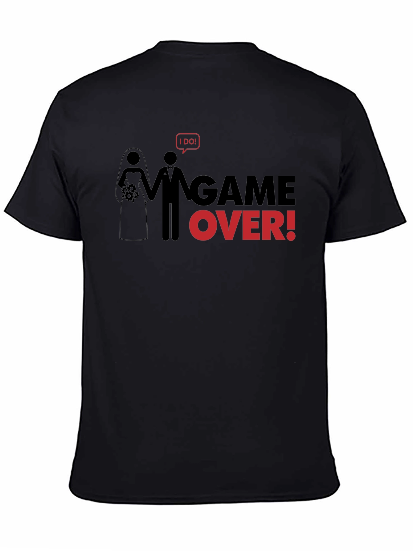 Game Over Wedding T-Shirt - Funny Groom Tee