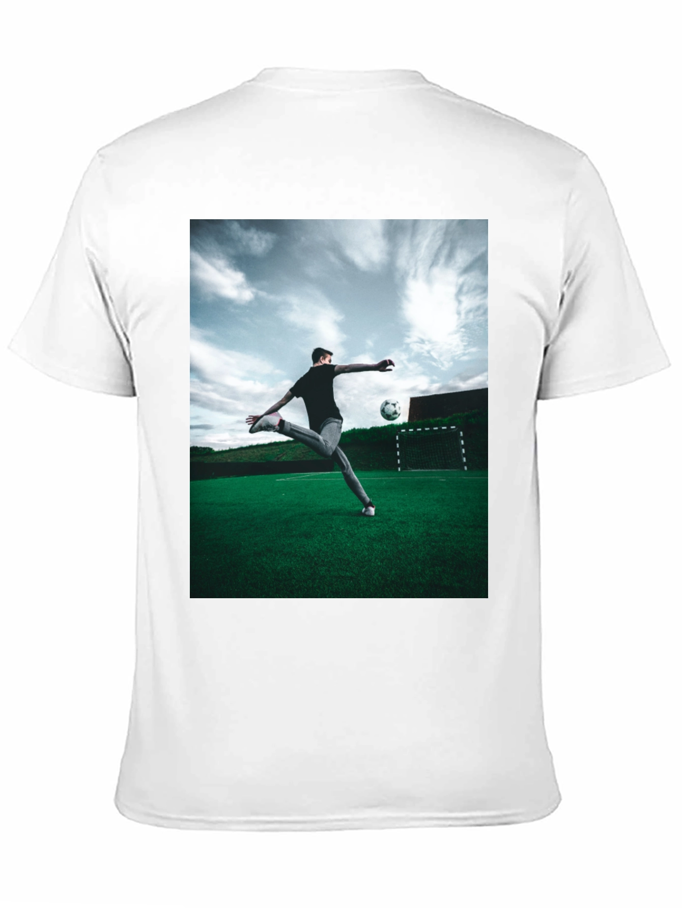 Soccer Kick T-Shirt - Mens Graphic Tee