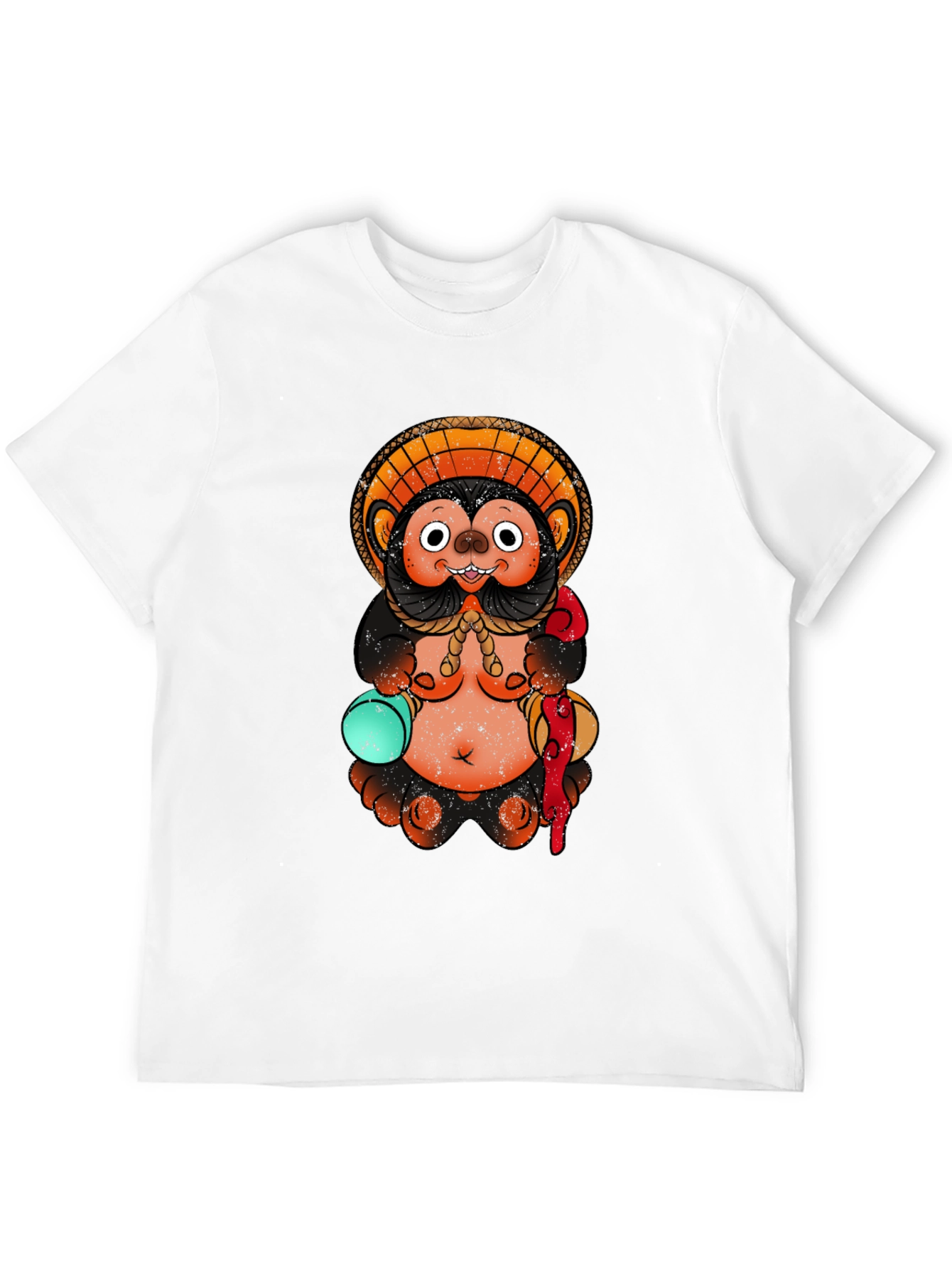 Tanuki T-Shirt - Japanese Folklore Design