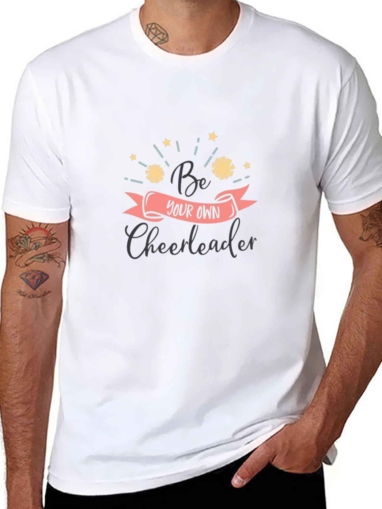 Be Your Own Cheerleader Graphic T-Shirt