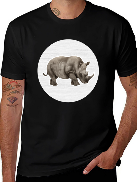 Rhinoceros Graphic Tee - Stylish Comfort