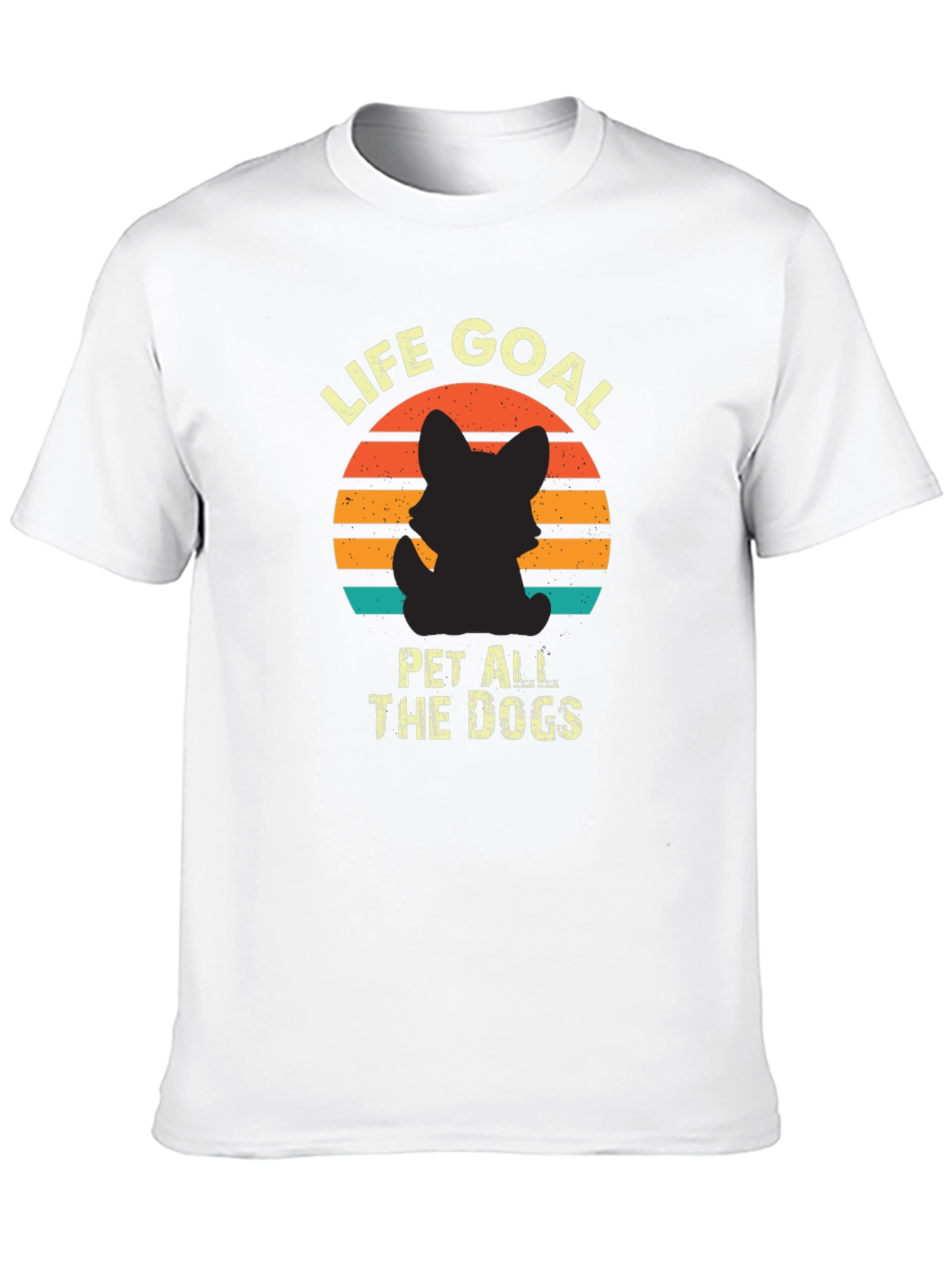 Life Goal Pet All The Dogs T-Shirt