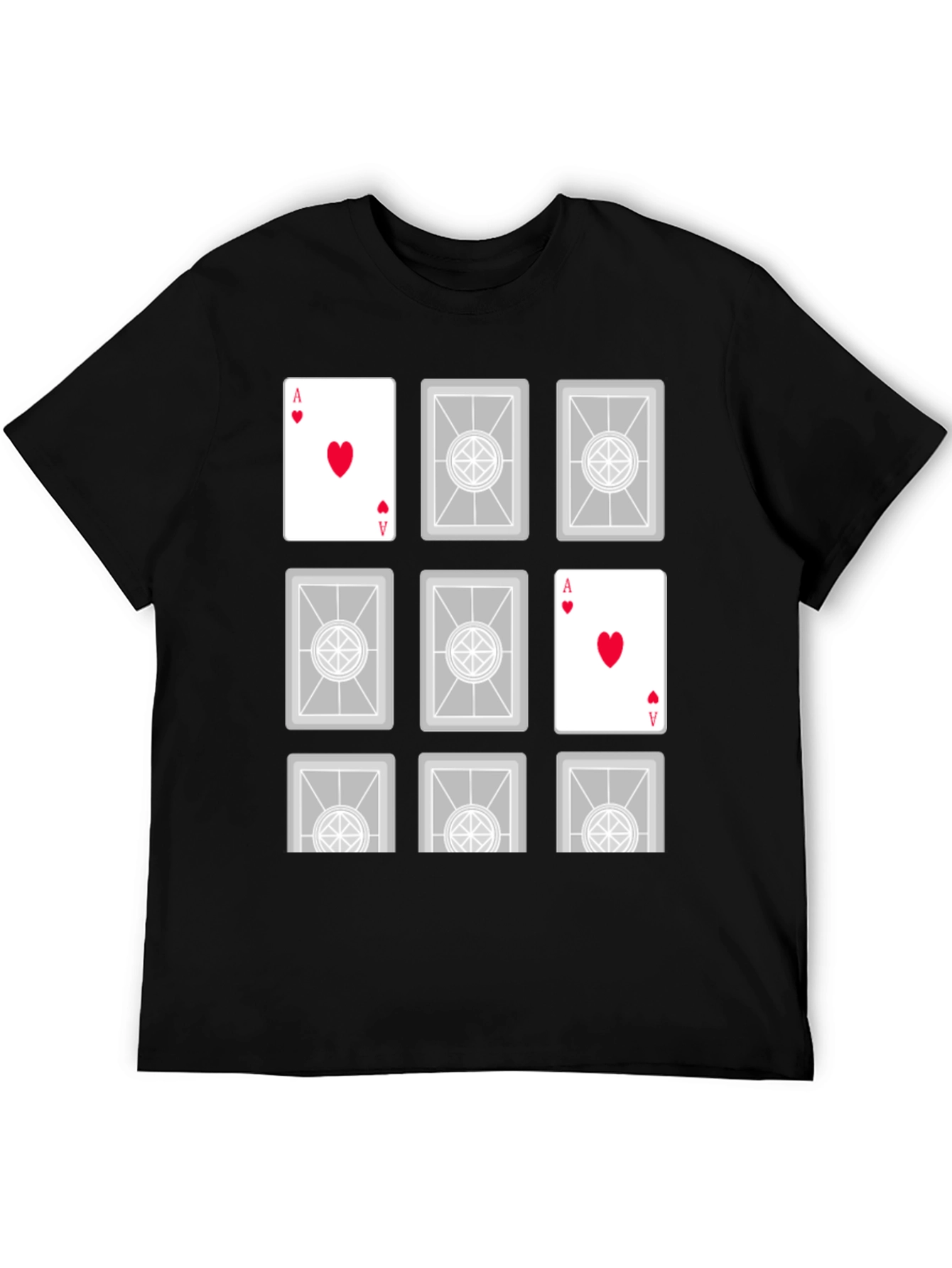 Ace of Hearts Graphic T-Shirt - Playing Card Tee