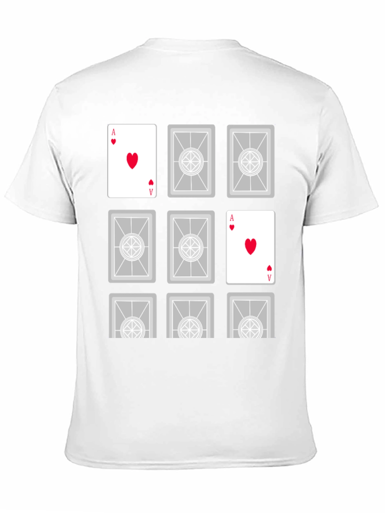 Ace of Hearts Graphic T-Shirt - Playing Card Tee