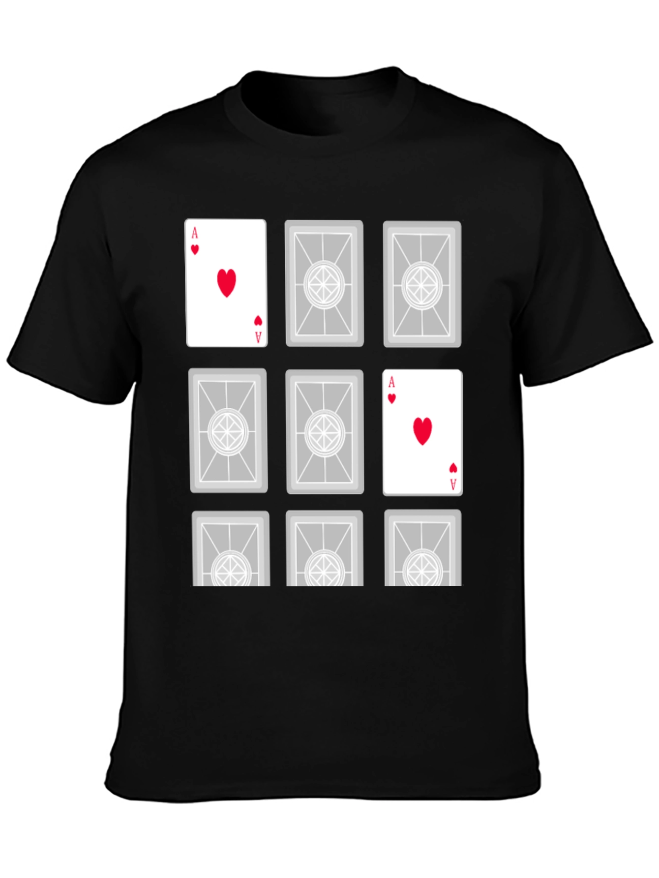Ace of Hearts Graphic T-Shirt - Playing Card Tee