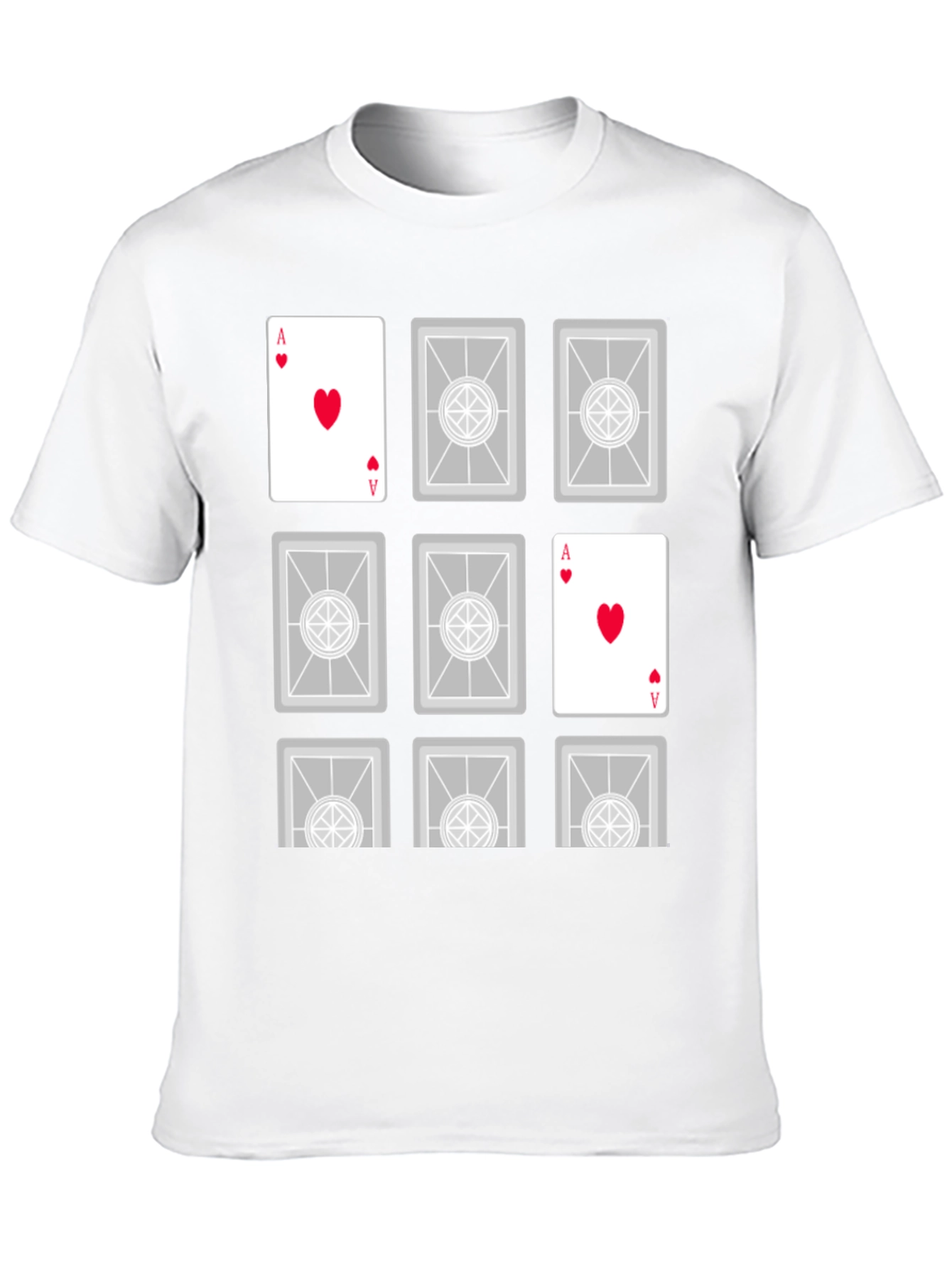 Ace of Hearts Graphic T-Shirt - Playing Card Tee