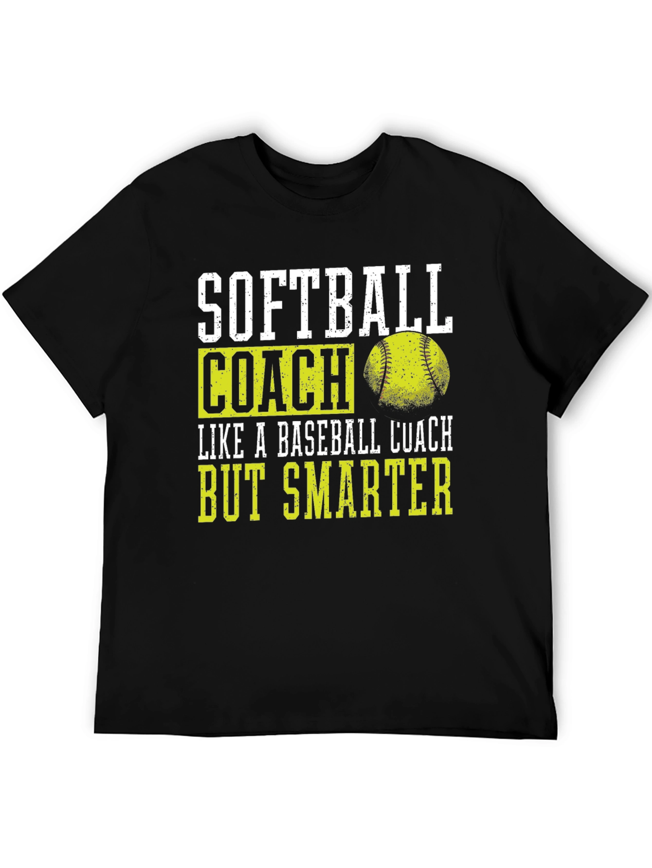 Softball Coach Smarter Graphic Tee