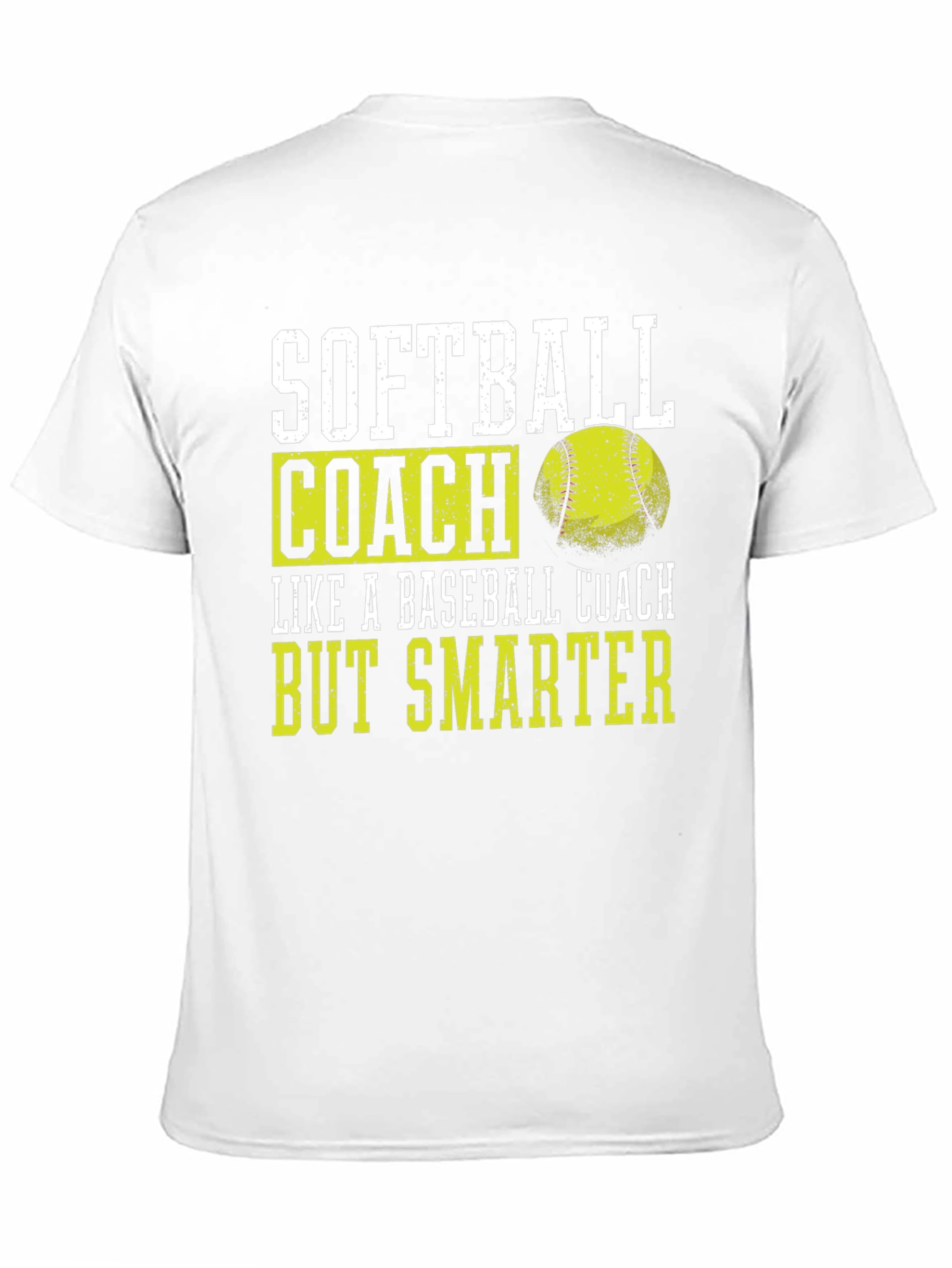 Softball Coach Smarter Graphic Tee