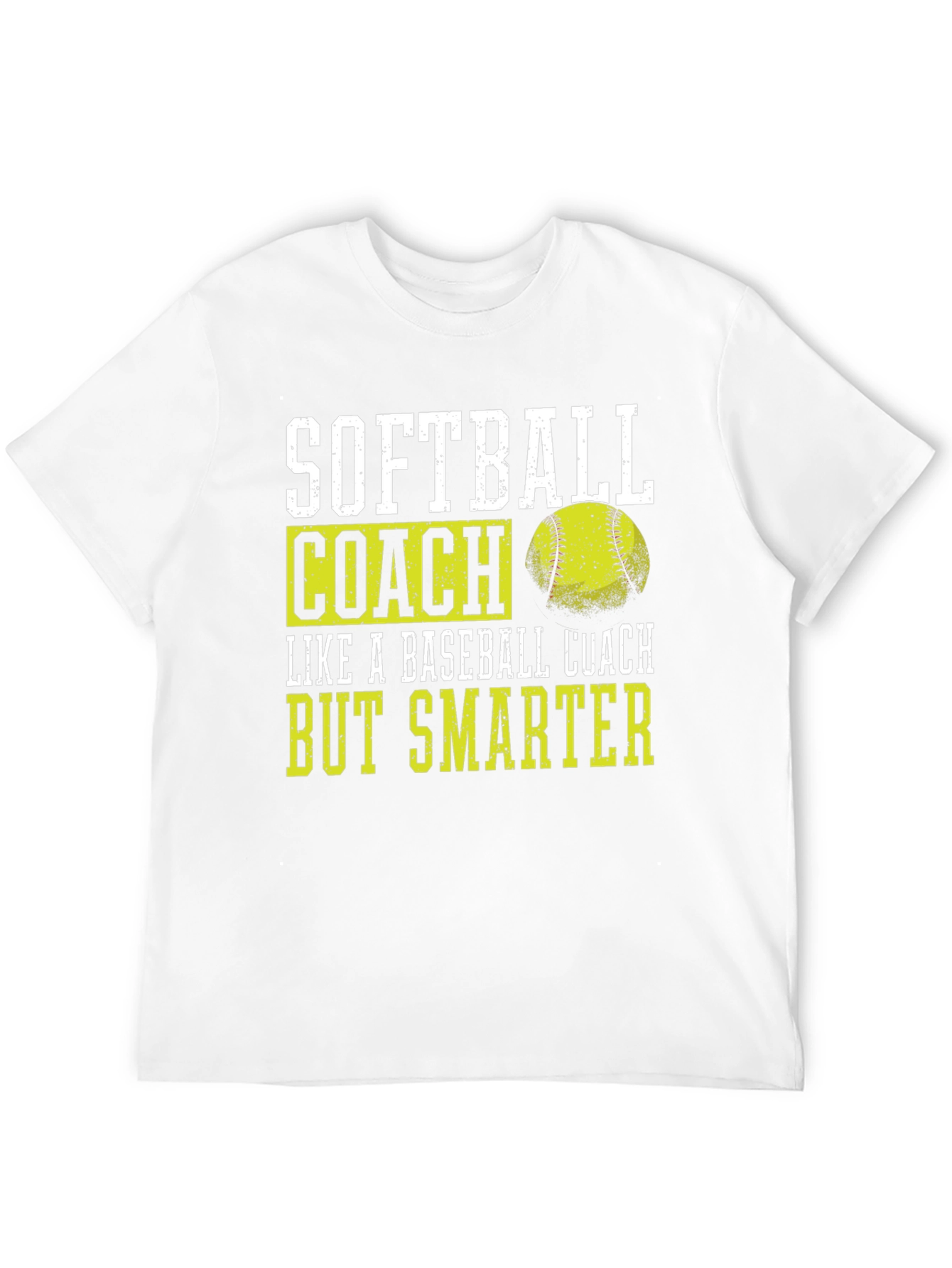 Softball Coach Smarter Graphic Tee