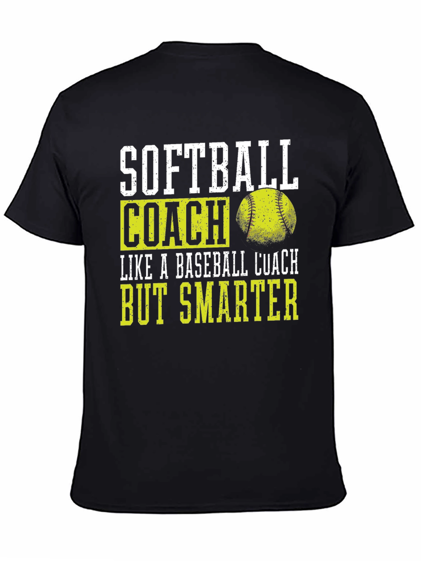 Softball Coach Smarter Graphic Tee