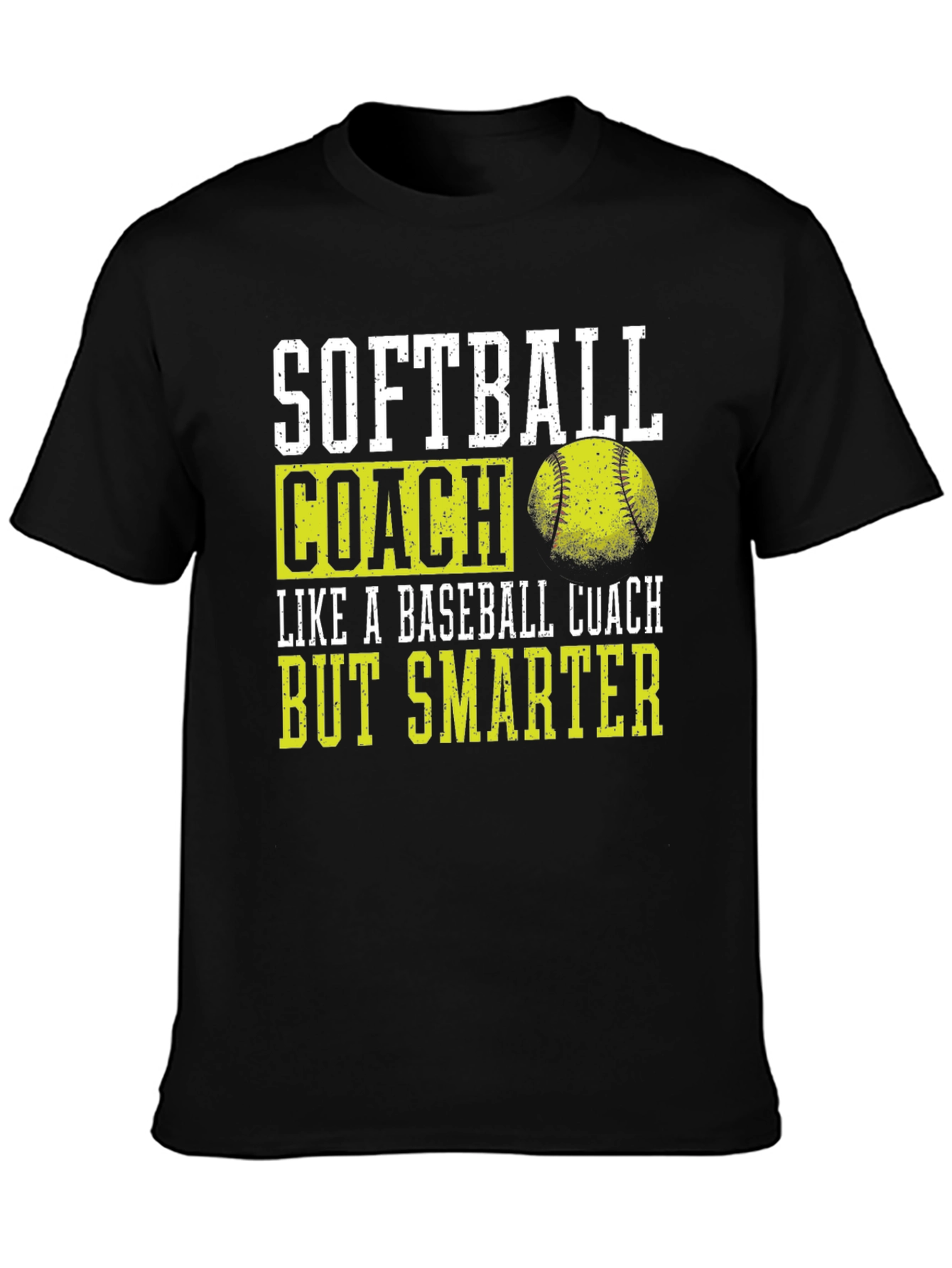 Softball Coach Smarter Graphic Tee