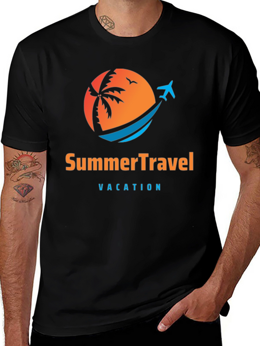 Summer Travel Vacation Graphic T-Shirt