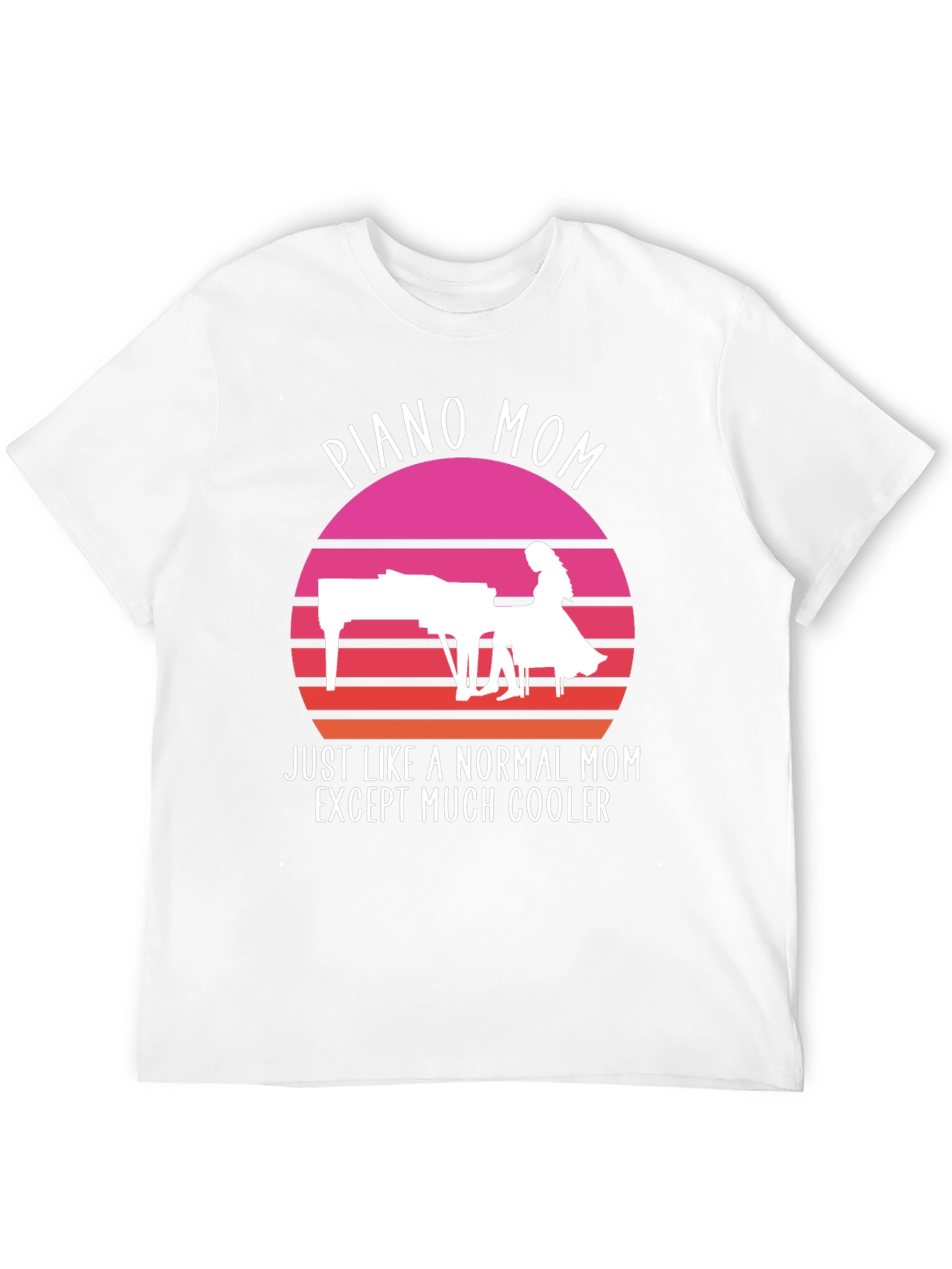Piano Mom T-Shirt: Cool Mom Edition