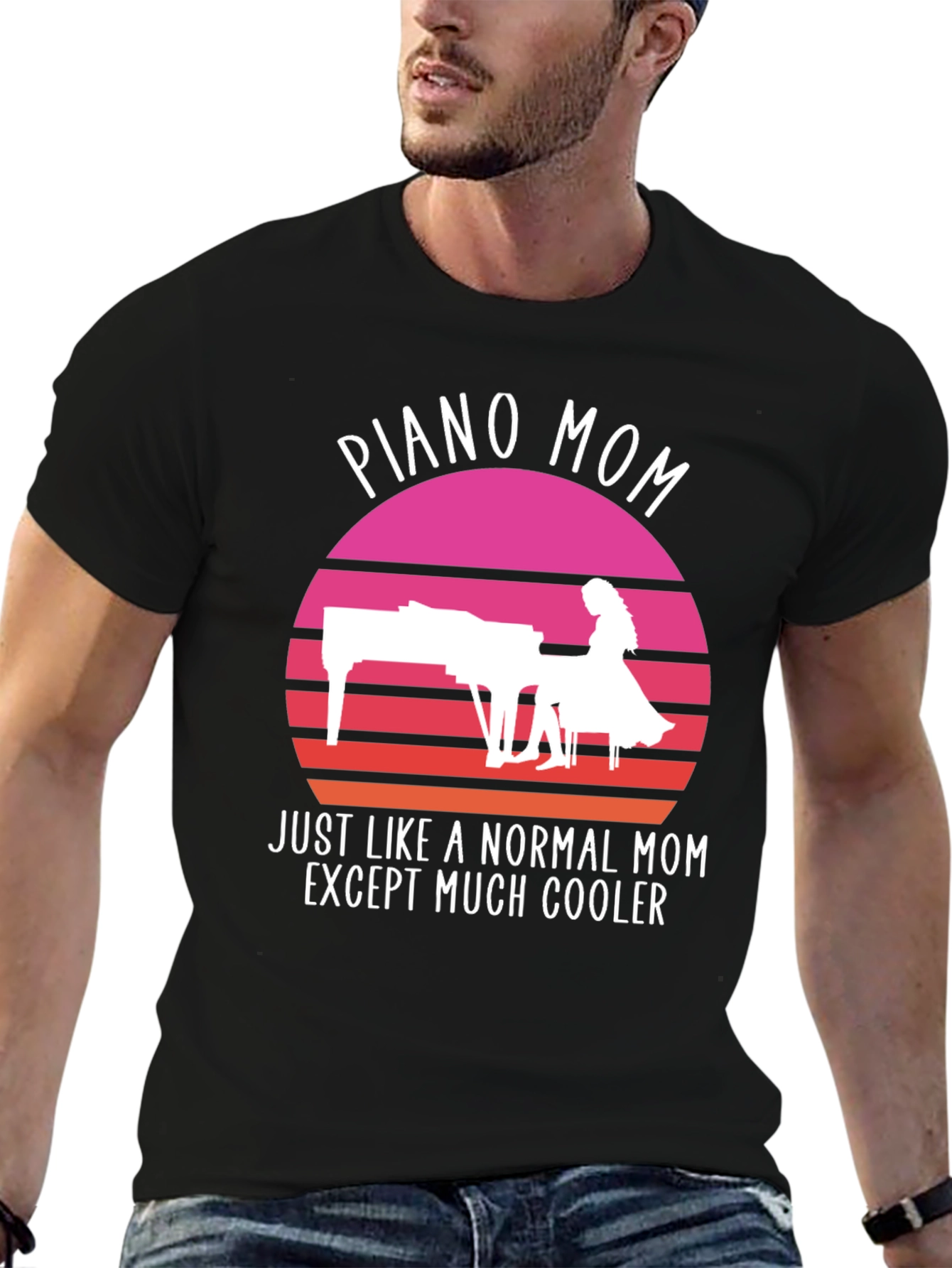 Piano Mom T-Shirt: Cool Mom Edition