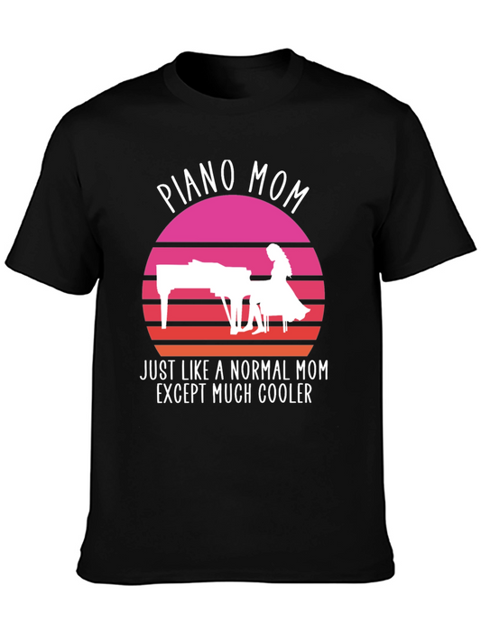 Piano Mom T-Shirt: Cool Mom Edition
