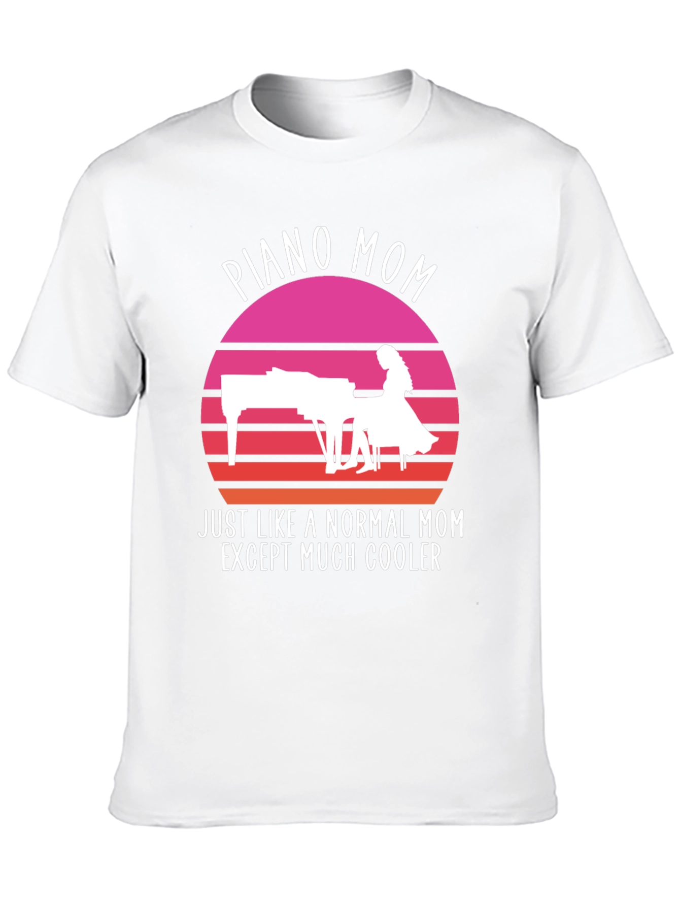 Piano Mom T-Shirt: Cool Mom Edition