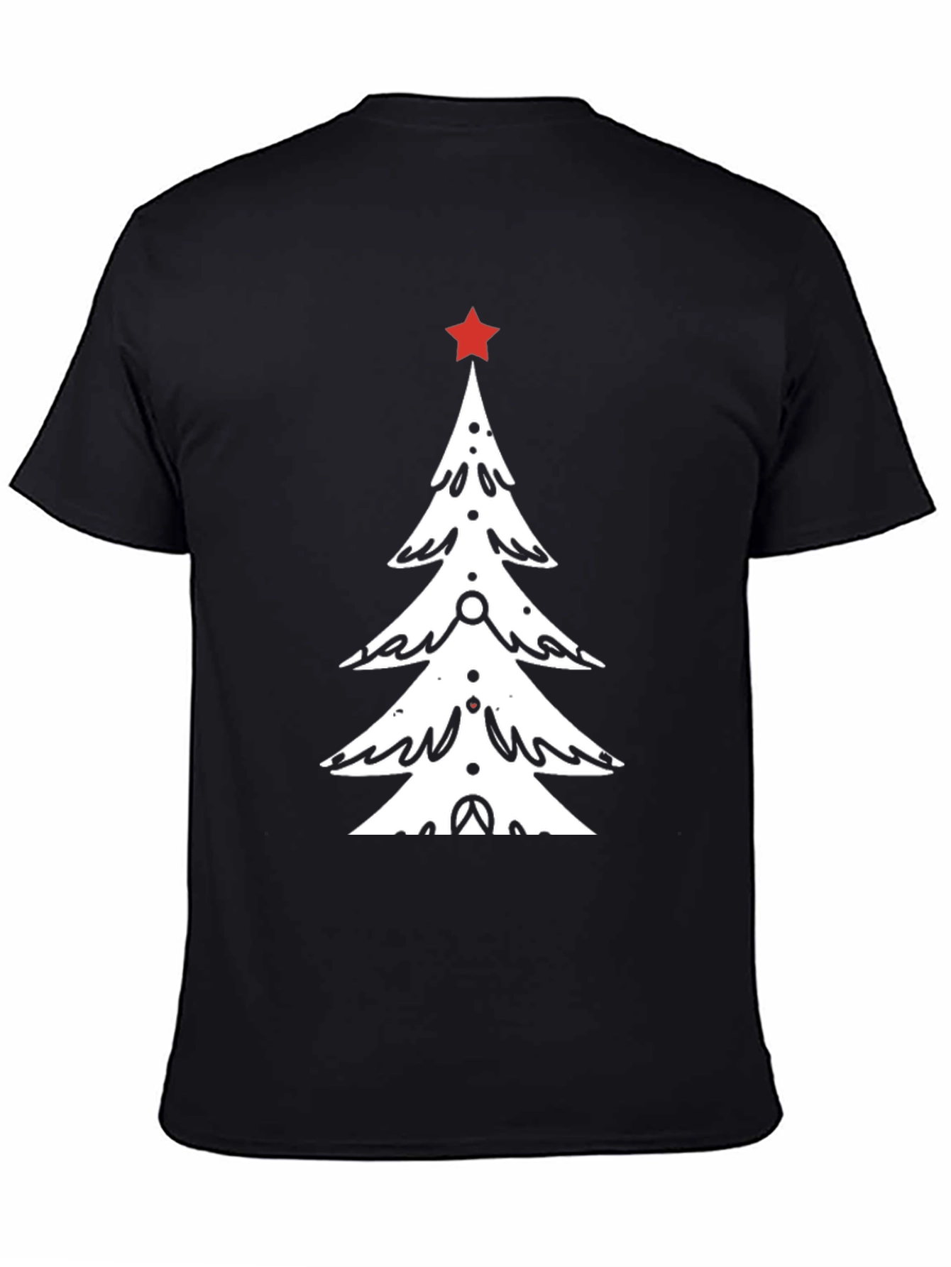 Festive Christmas Tree Graphic Tee