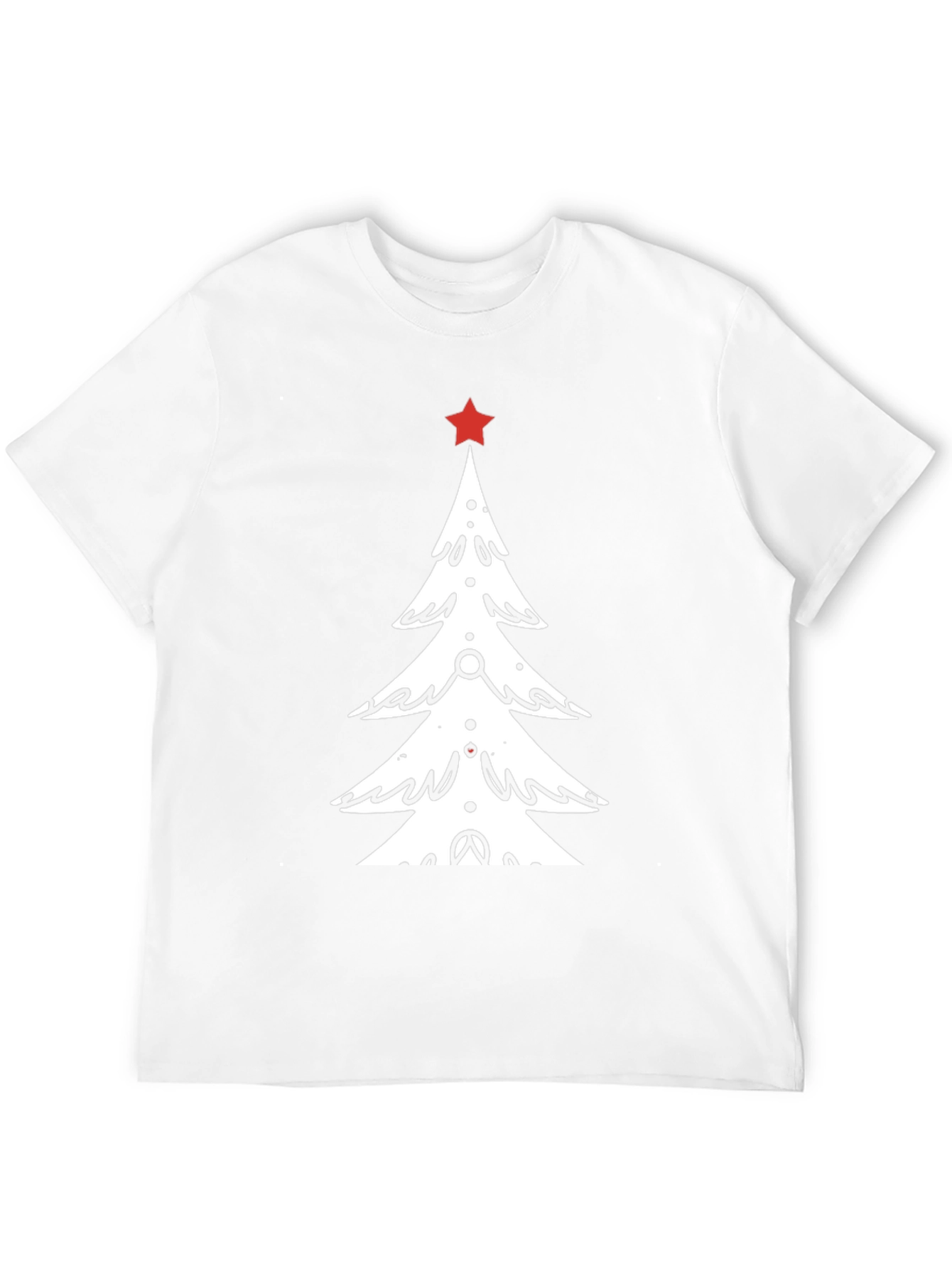 Festive Christmas Tree Graphic Tee
