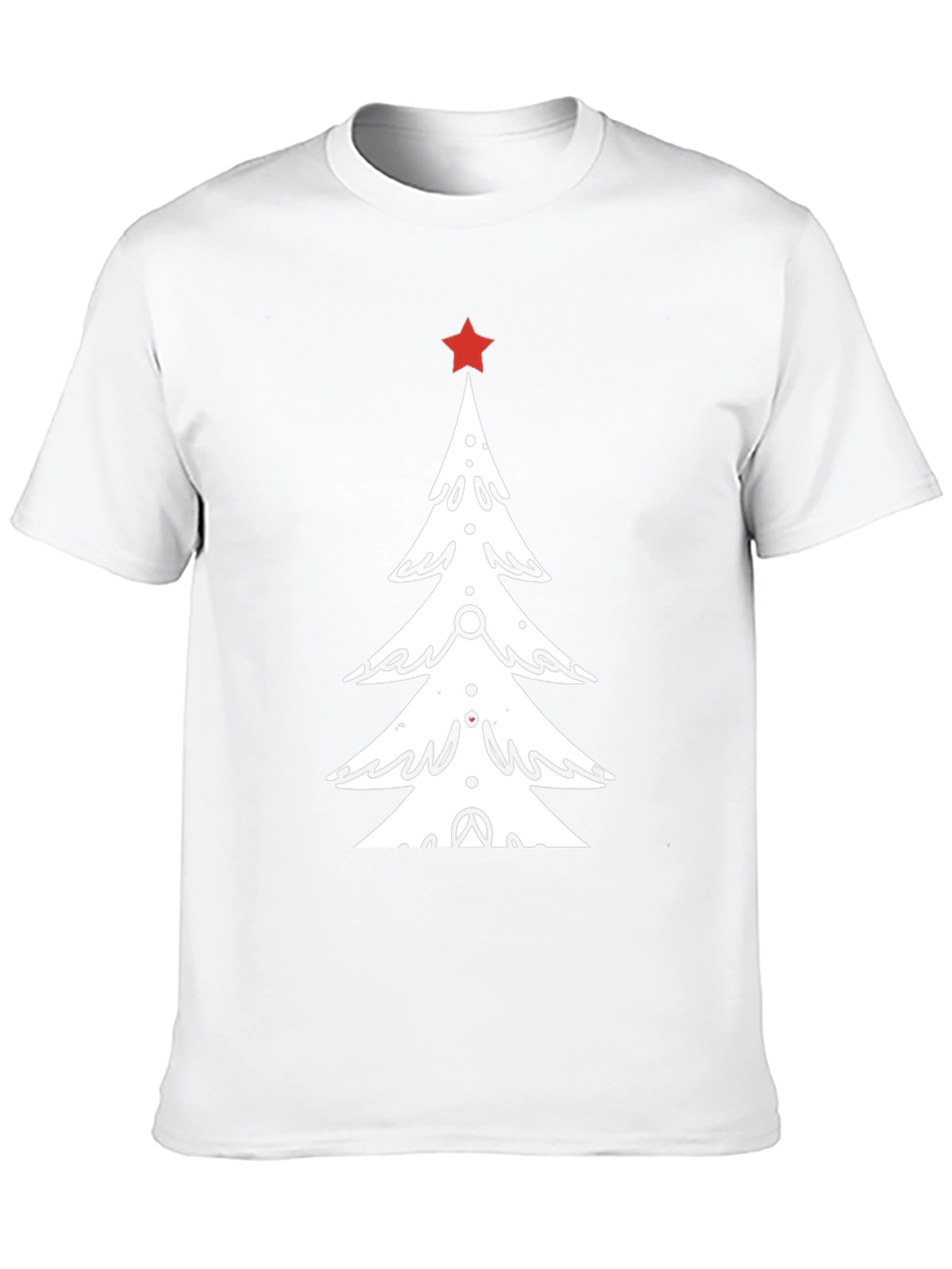 Festive Christmas Tree Graphic Tee