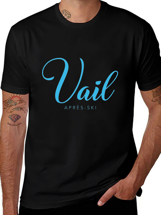 Vail Apres-Ski T-Shirt - Stylish Ski Resort Tee