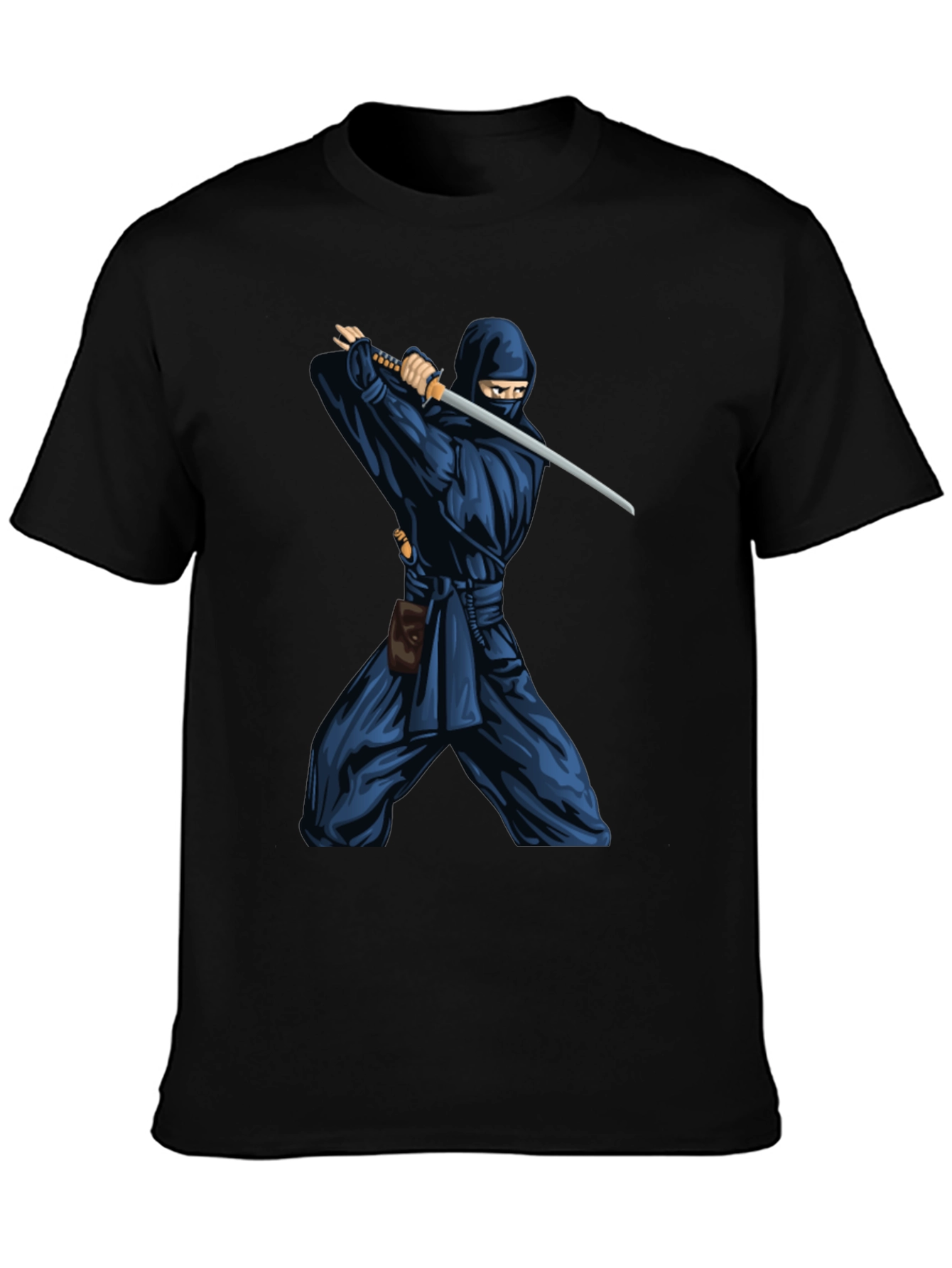 Ninja Warrior Graphic Tee - Stealth Style!