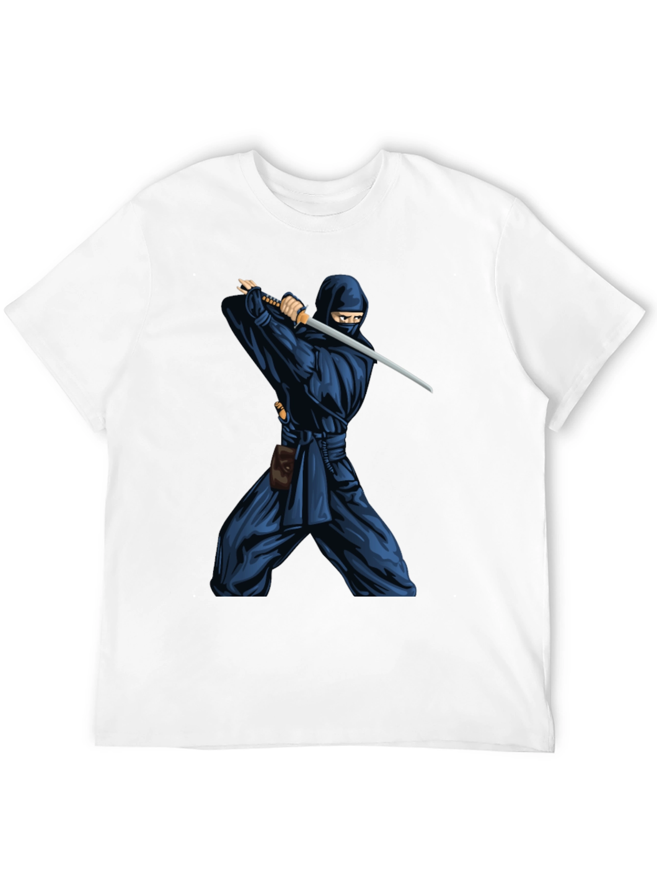 Ninja Warrior Graphic Tee - Stealth Style!