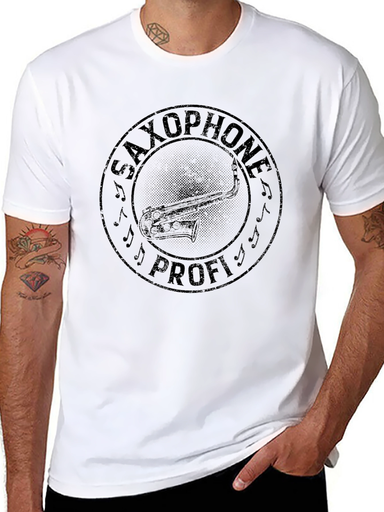 Saxophone Profi Graphic T-Shirt