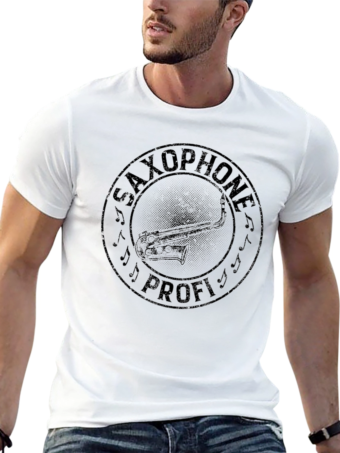 Saxophone Profi Graphic T-Shirt