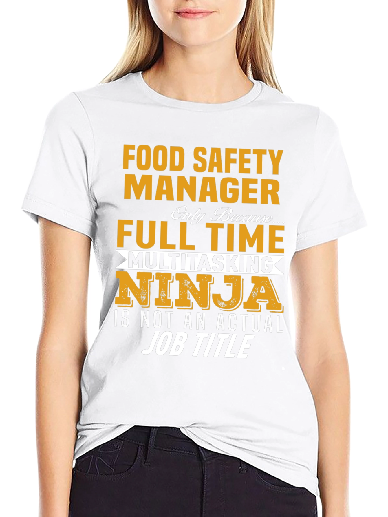 Food Safety Manager T-Shirt: Multitasking Ninja