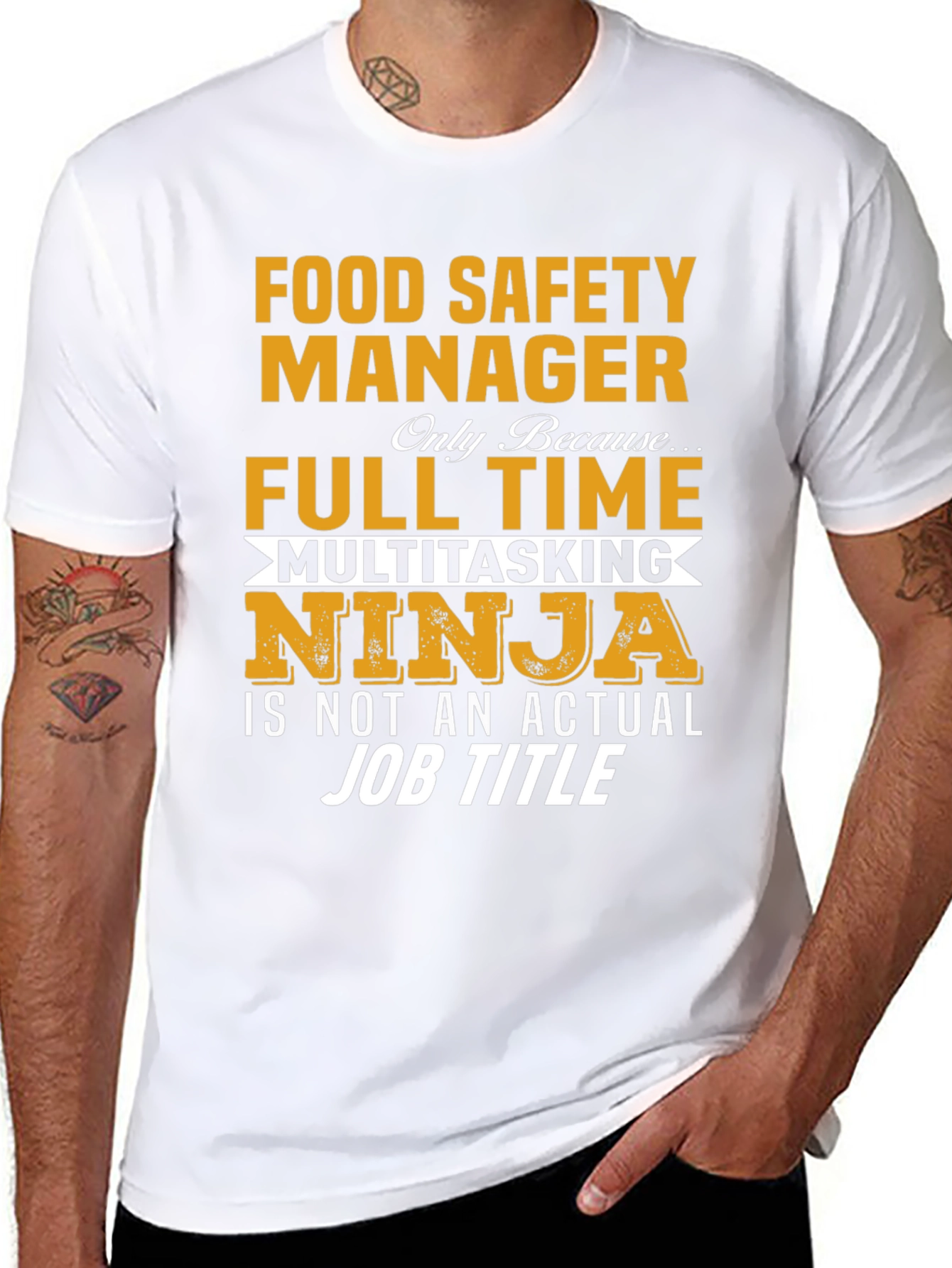 Food Safety Manager T-Shirt: Multitasking Ninja